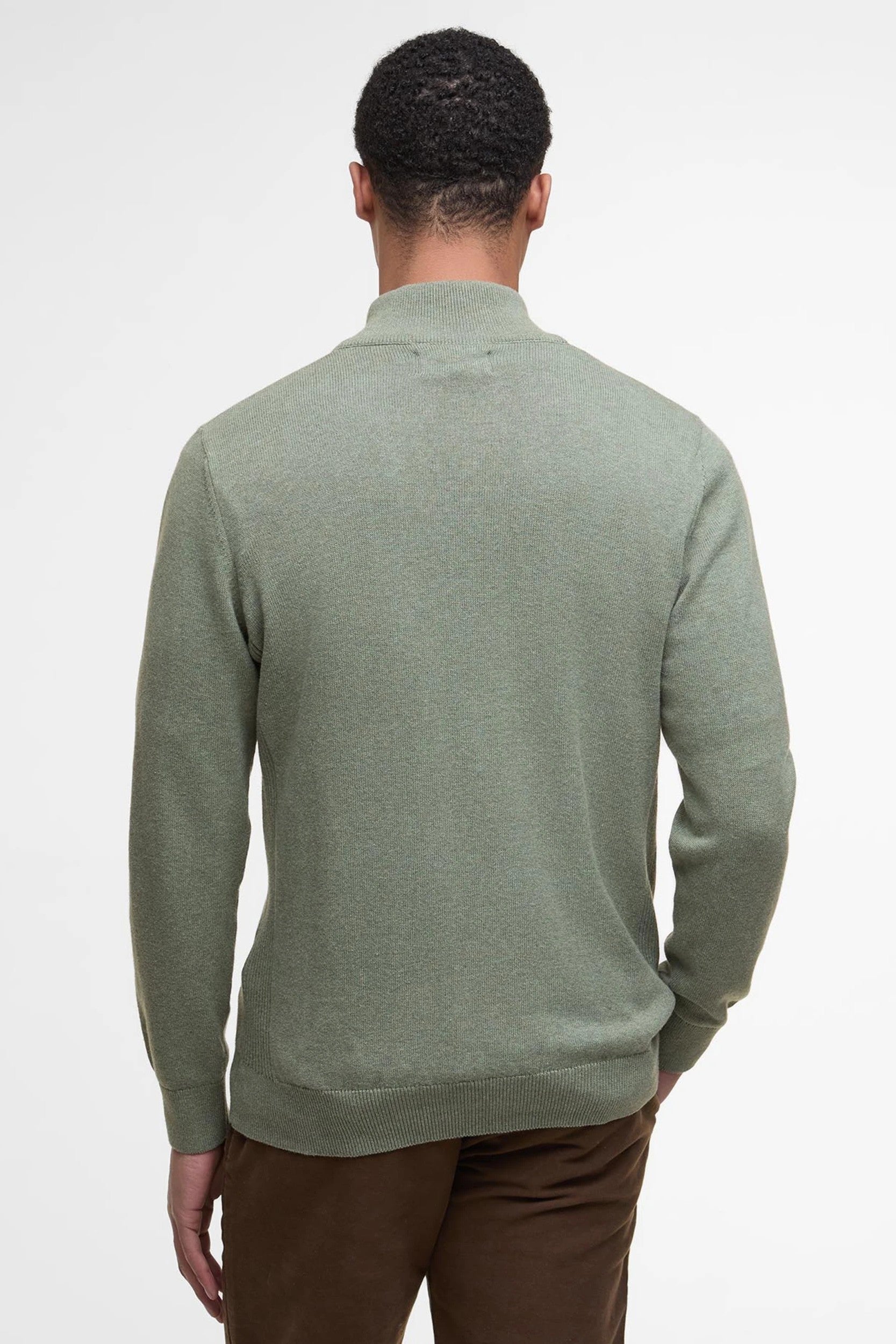 Barbour Cotton Half-Zip Jumper MKN1074