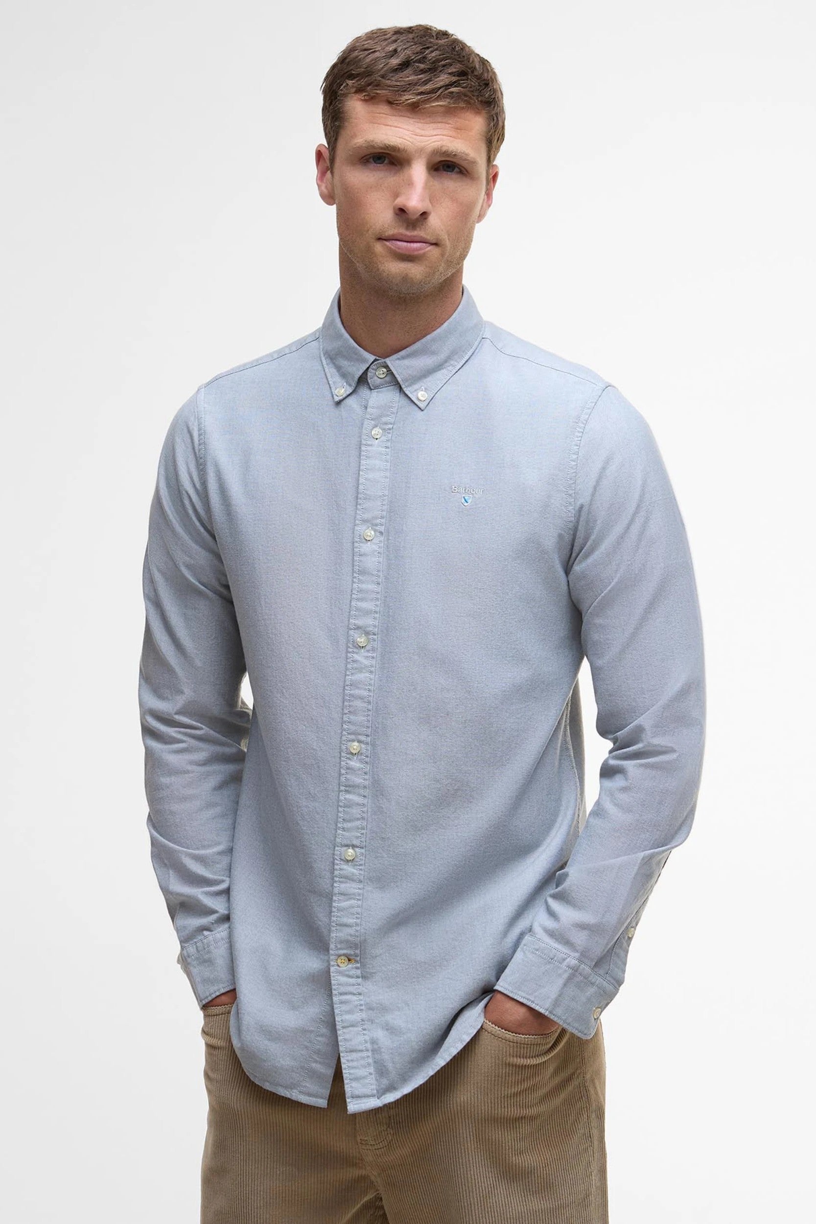 Barbour Oxford Tailored Long-Sleeved Shirt MSH5301