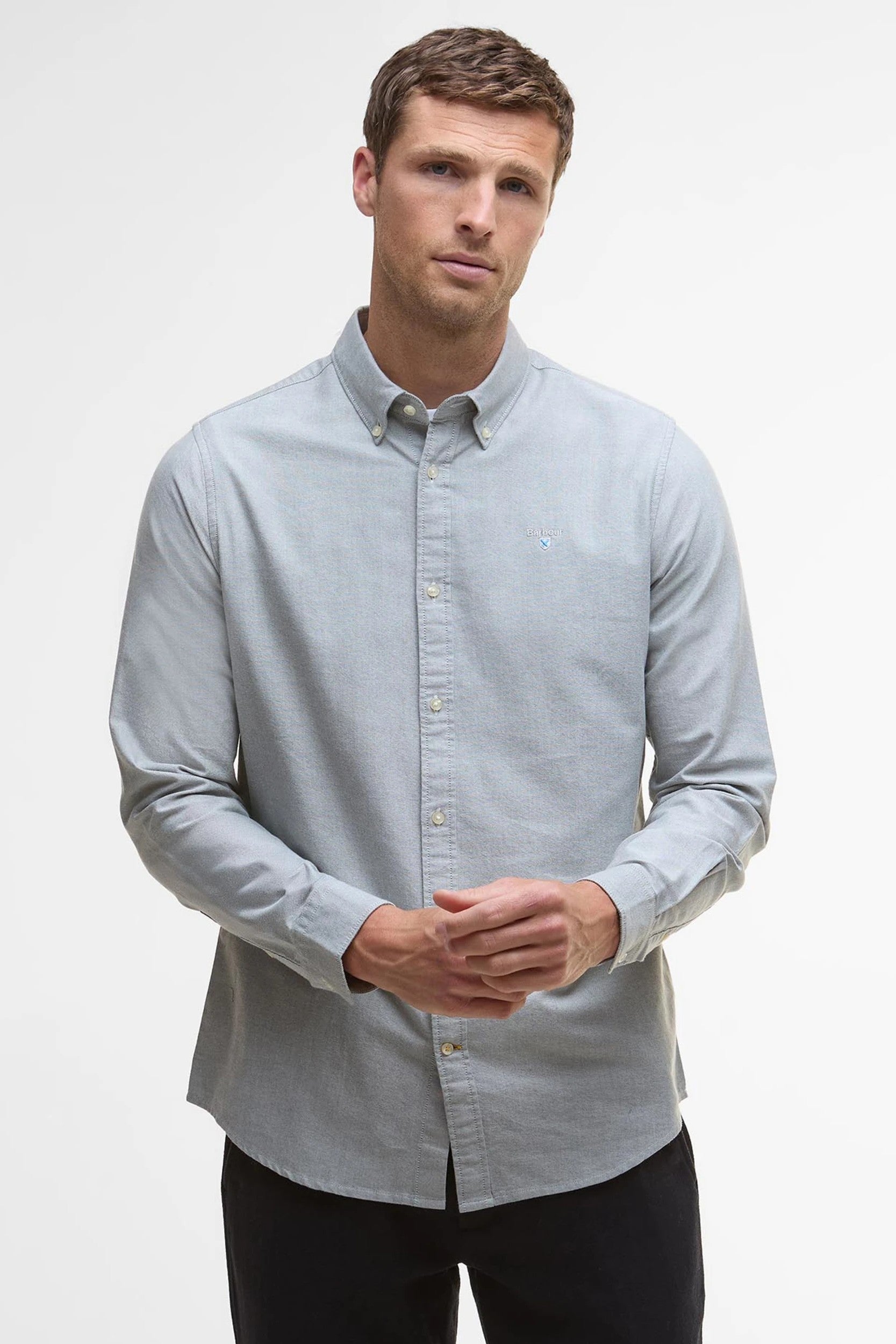 Barbour Oxford Tailored Long-Sleeved Shirt MSH5301