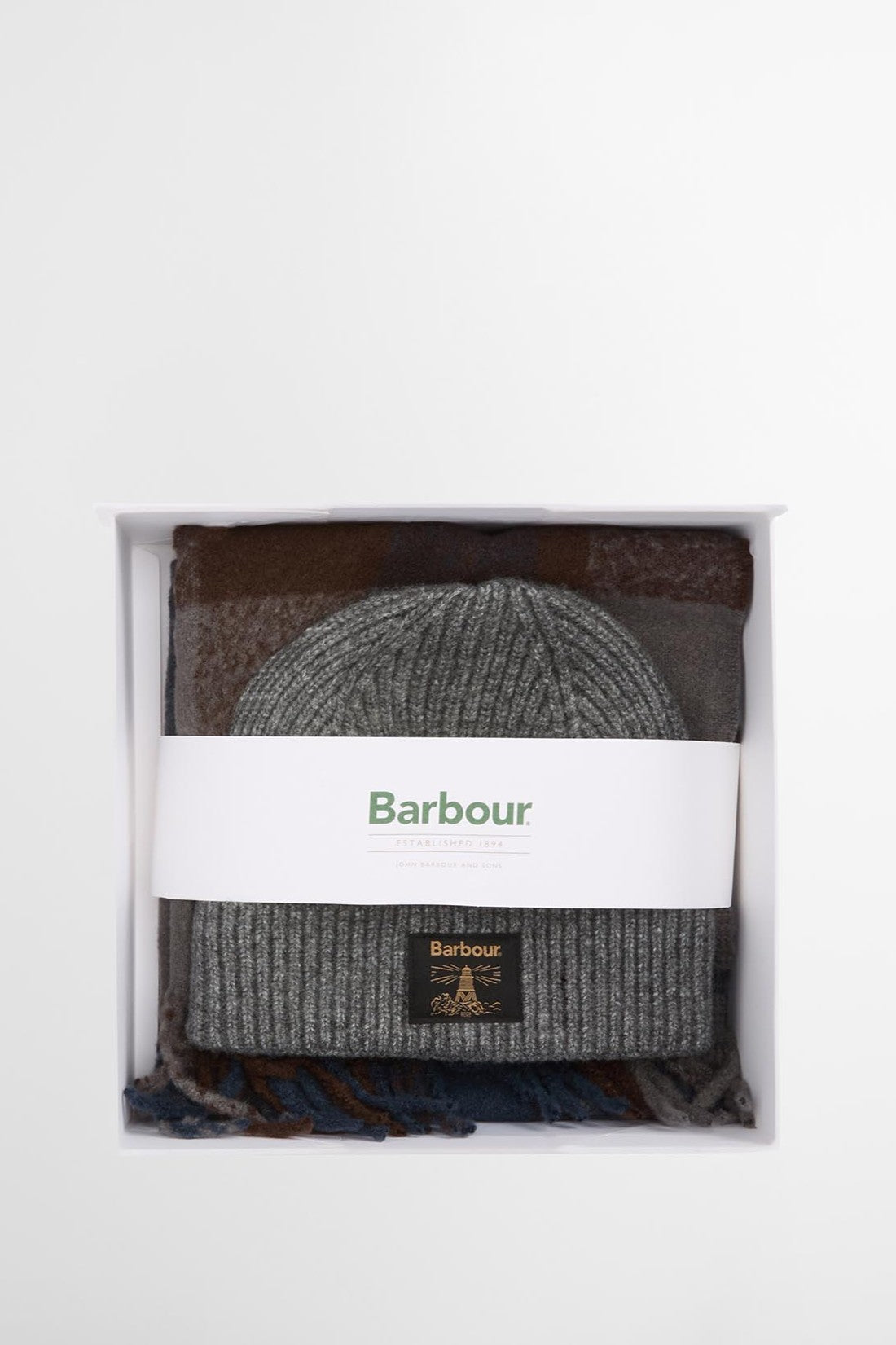 Barbour Westerdale Beanie and Scarf Gift Set