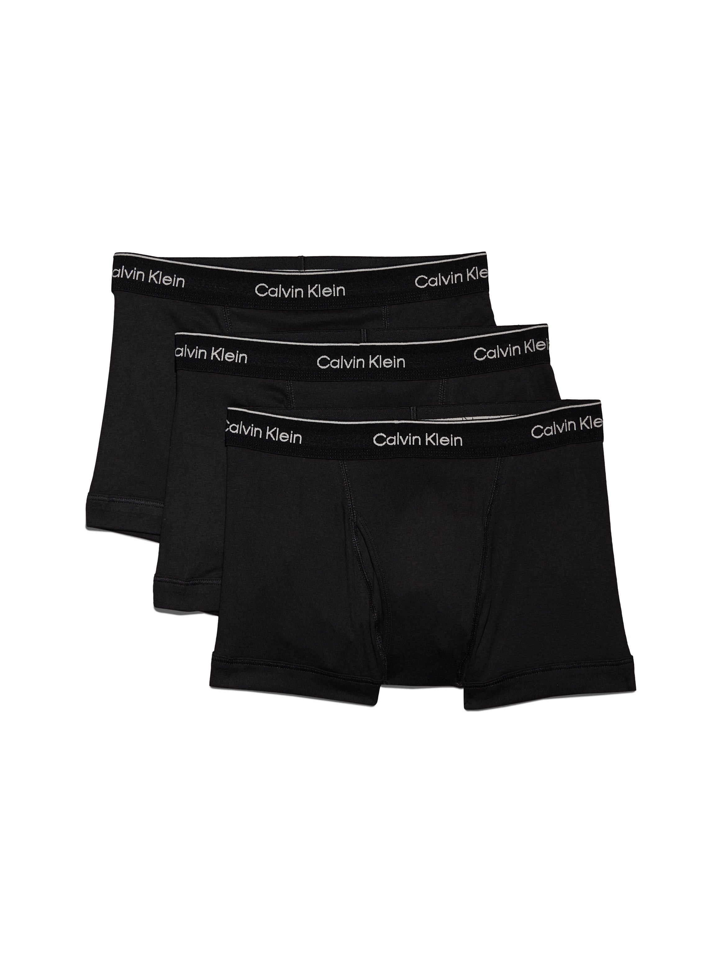 Calvin Klein 3 Pack Cotton Trunks NB4002A