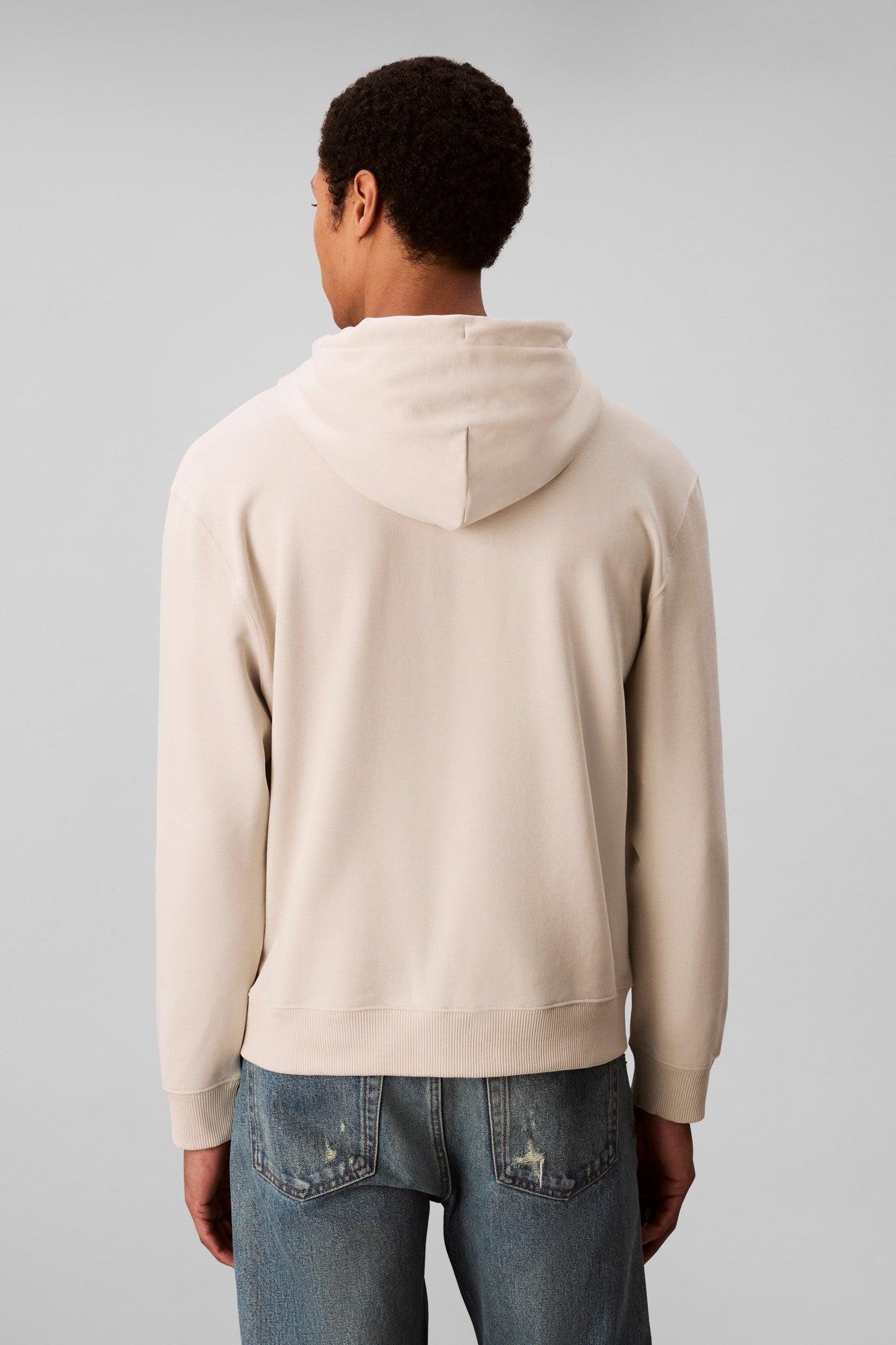 Calvin Klein Terry Monogram Hoodie C297G