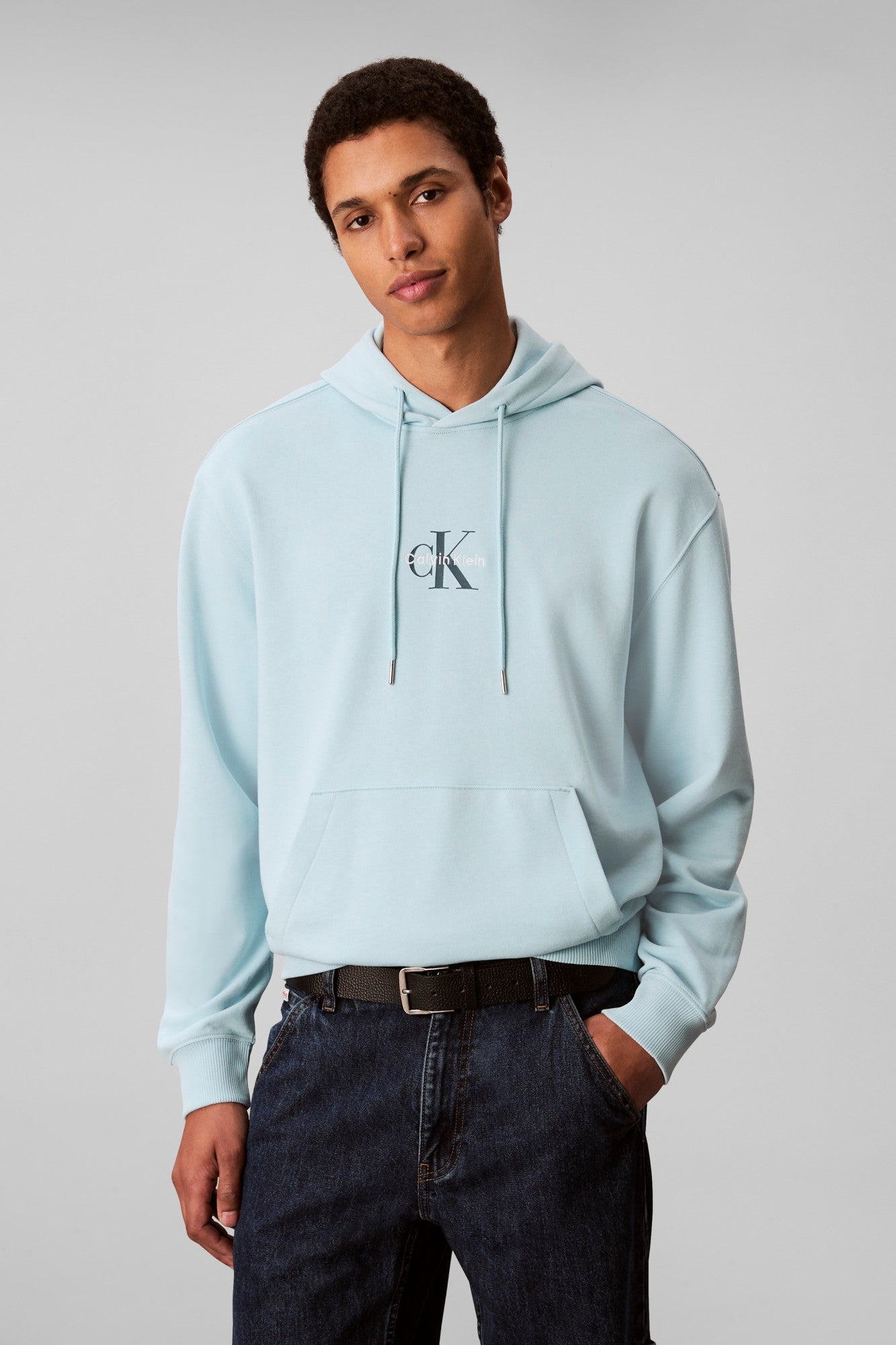 Calvin Klein Relaxed Monogram Hoodie D243G