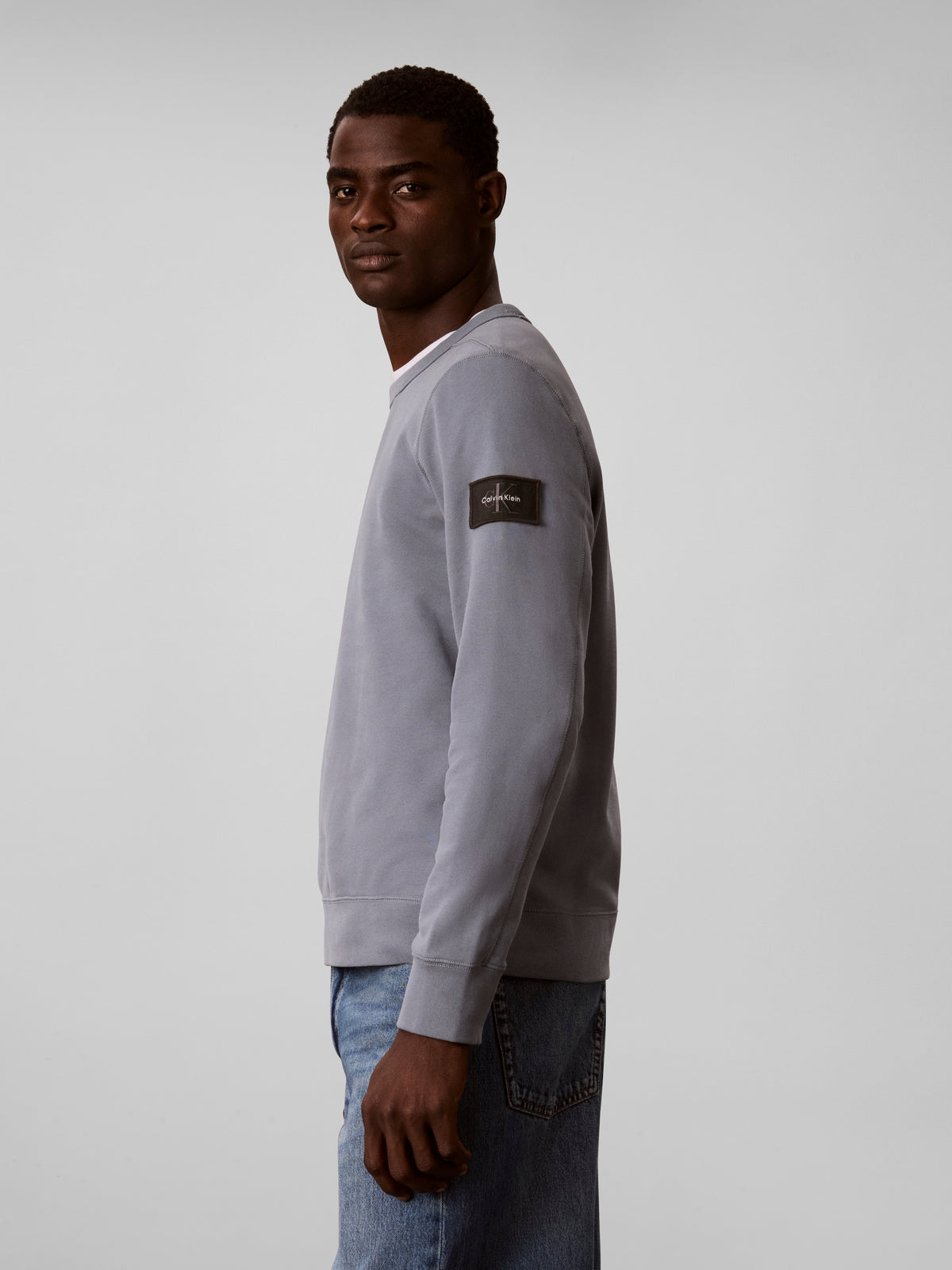 Calvin Klein 350 Terry Badge Sweater RJ200G