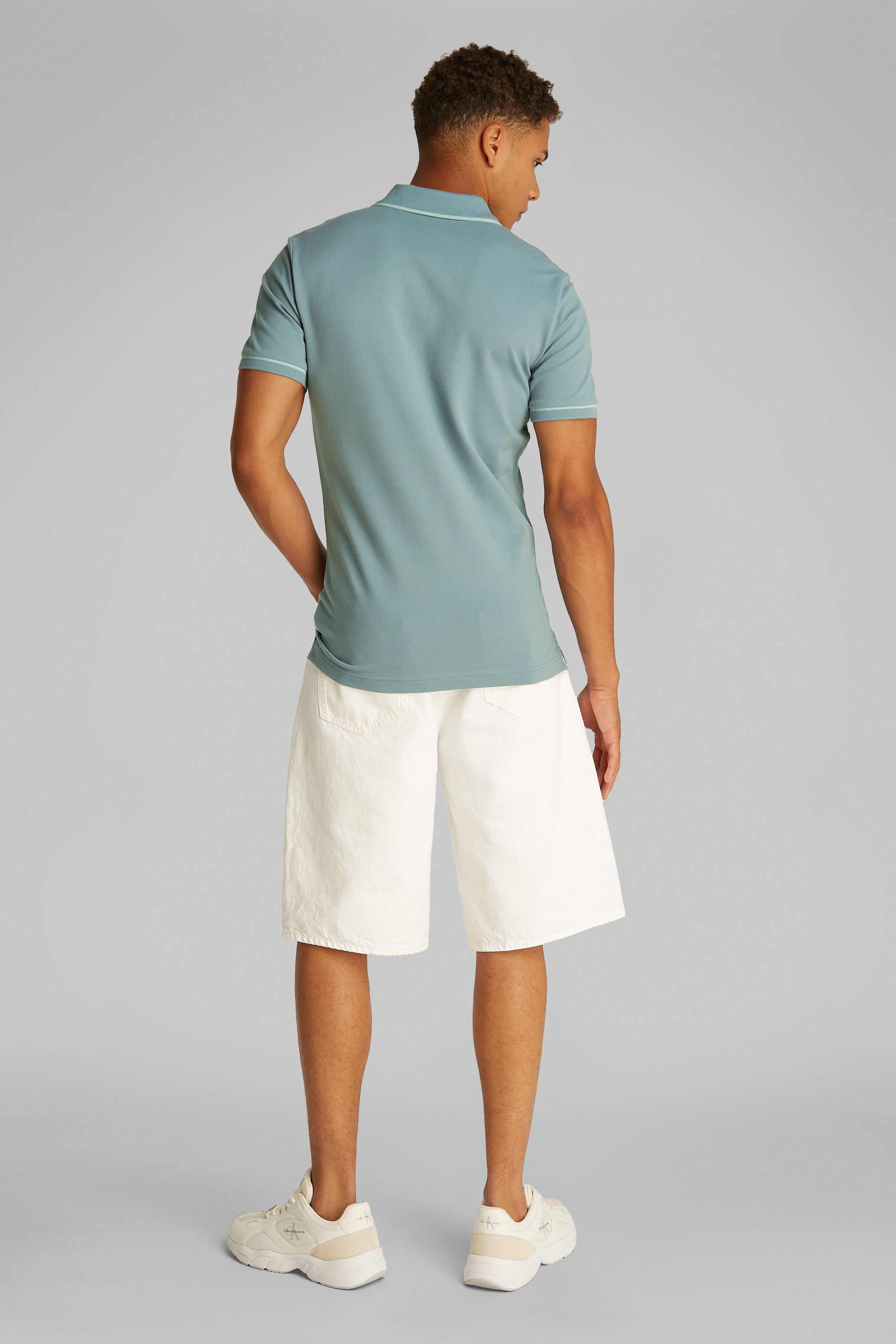 Calvin Klein Slim Fit Tipping Polo Shirt