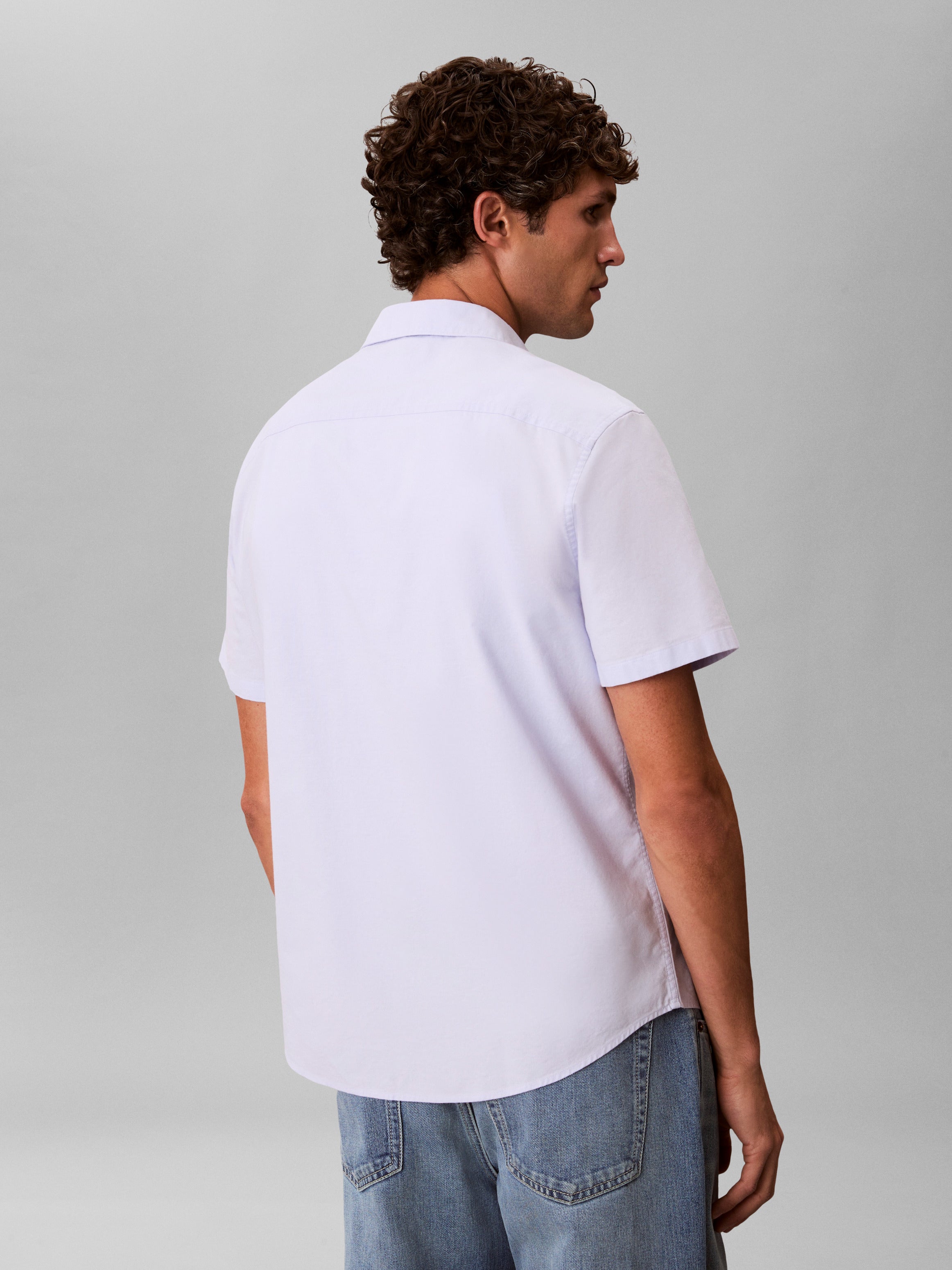 Calvin Klein Short Sleeve Oxford Shirt EM124