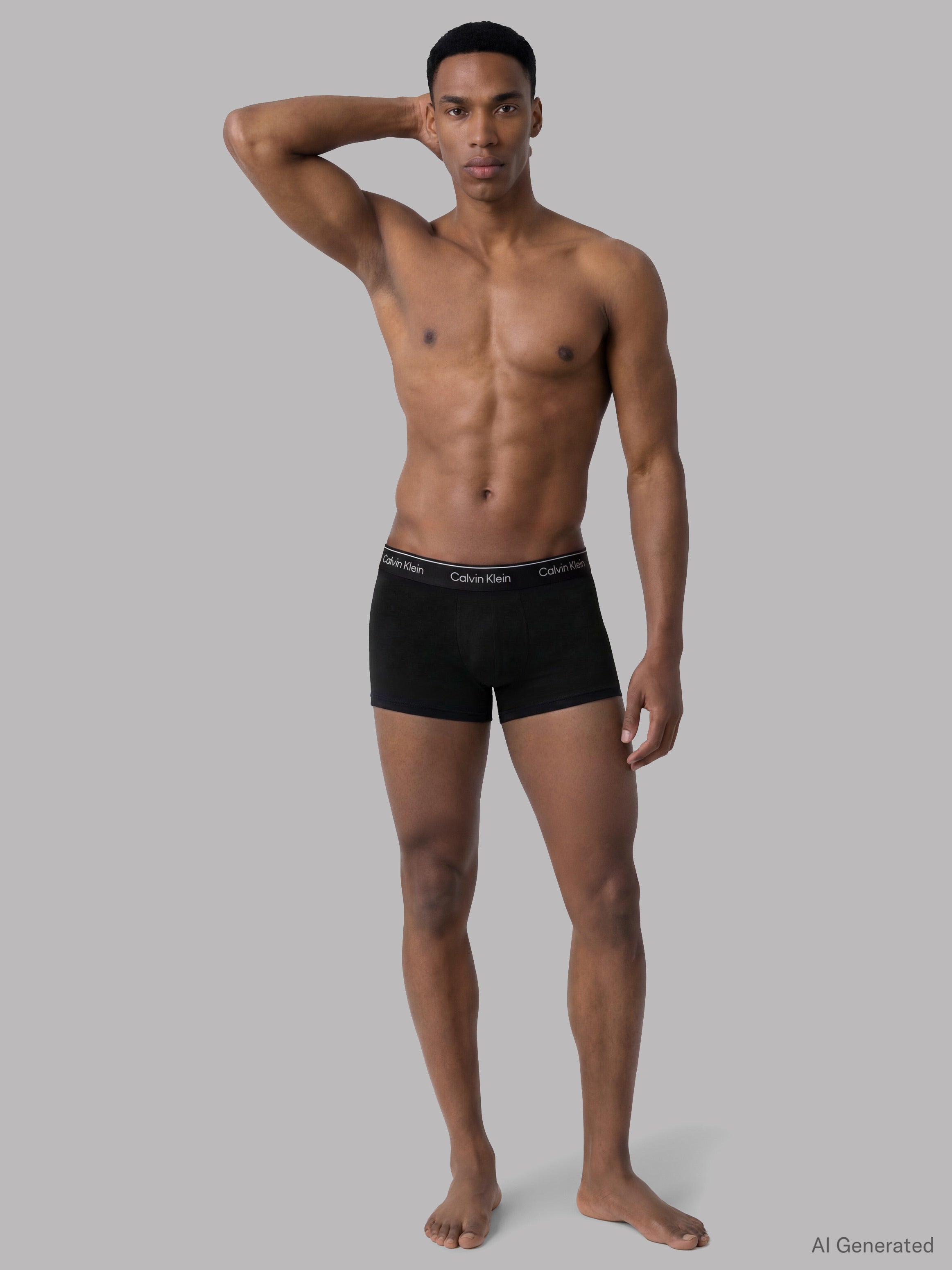 Calvin Klein 3 Pack Relaxed Fit Trunks NB4286
