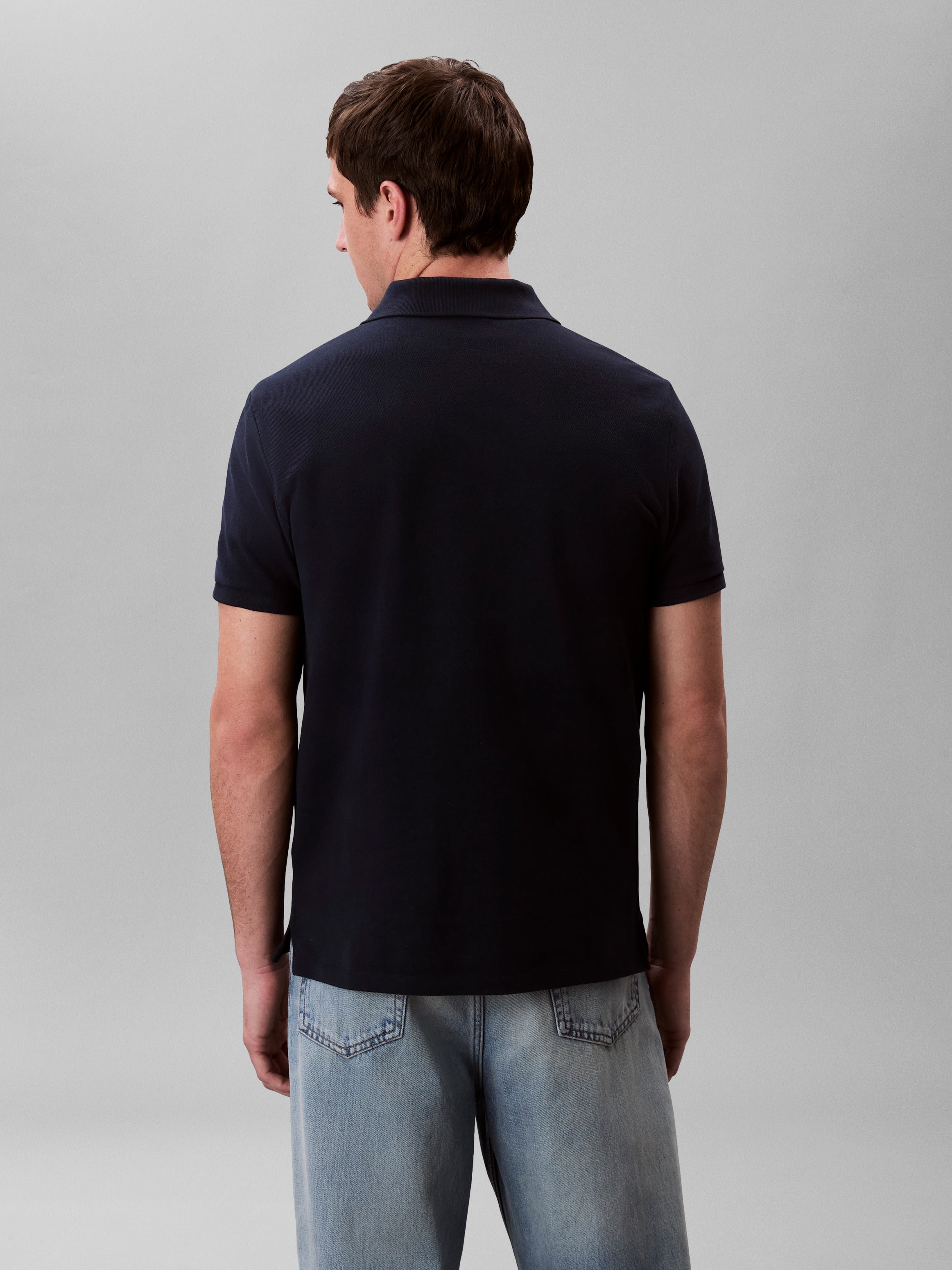 Calvin Klein Cotton Pique Classic Polo Shirt EM269