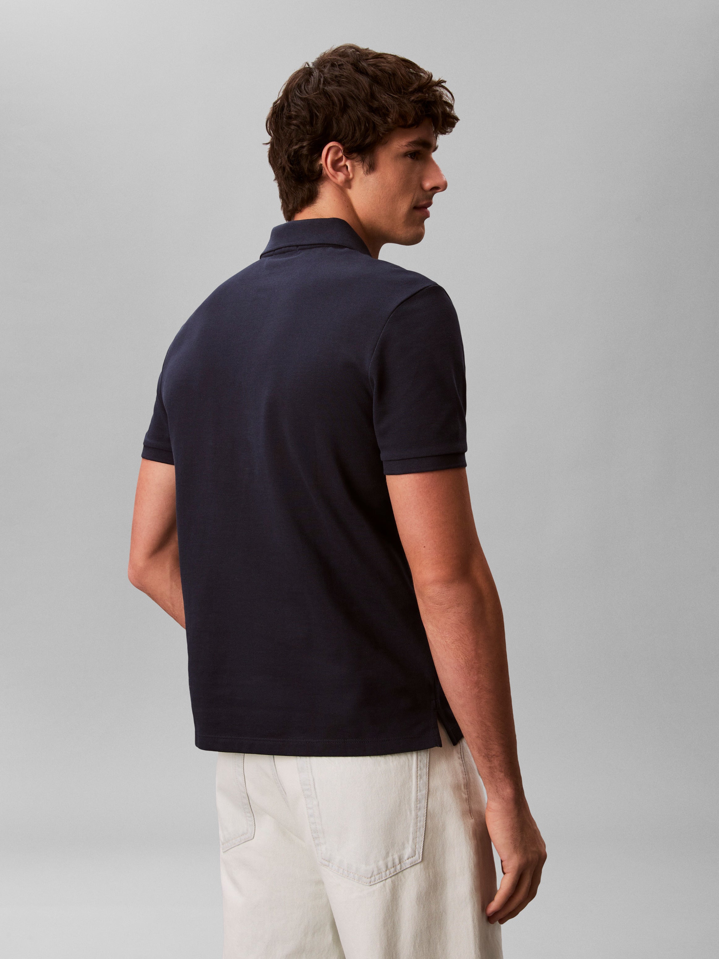 Calvin Klein Cotton Pique Classic Polo Shirt EM269