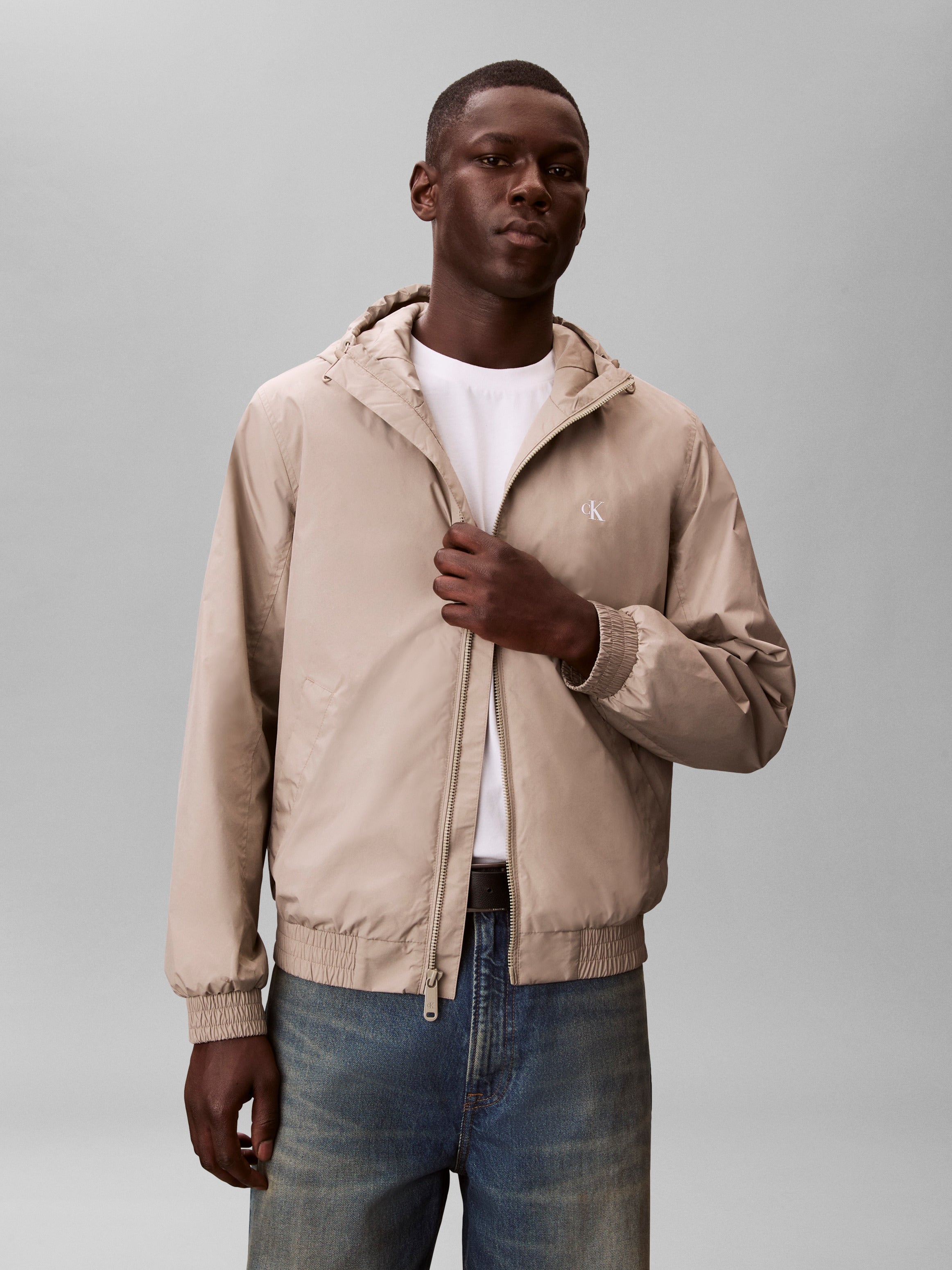 Calvin Klein Hooded Harrington Jacket RF521