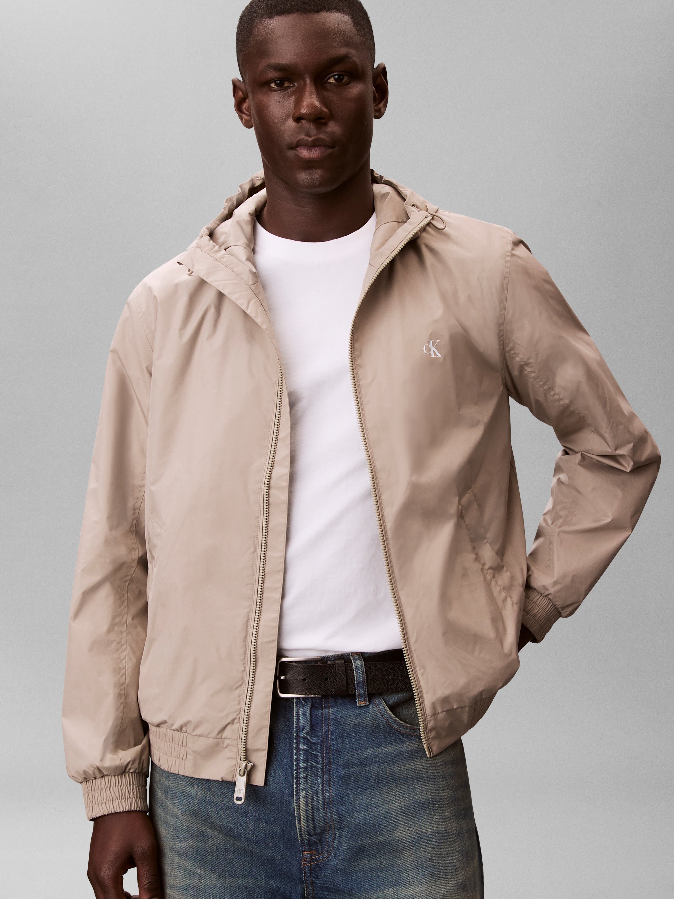 Calvin Klein Hooded Harrington Jacket RF521