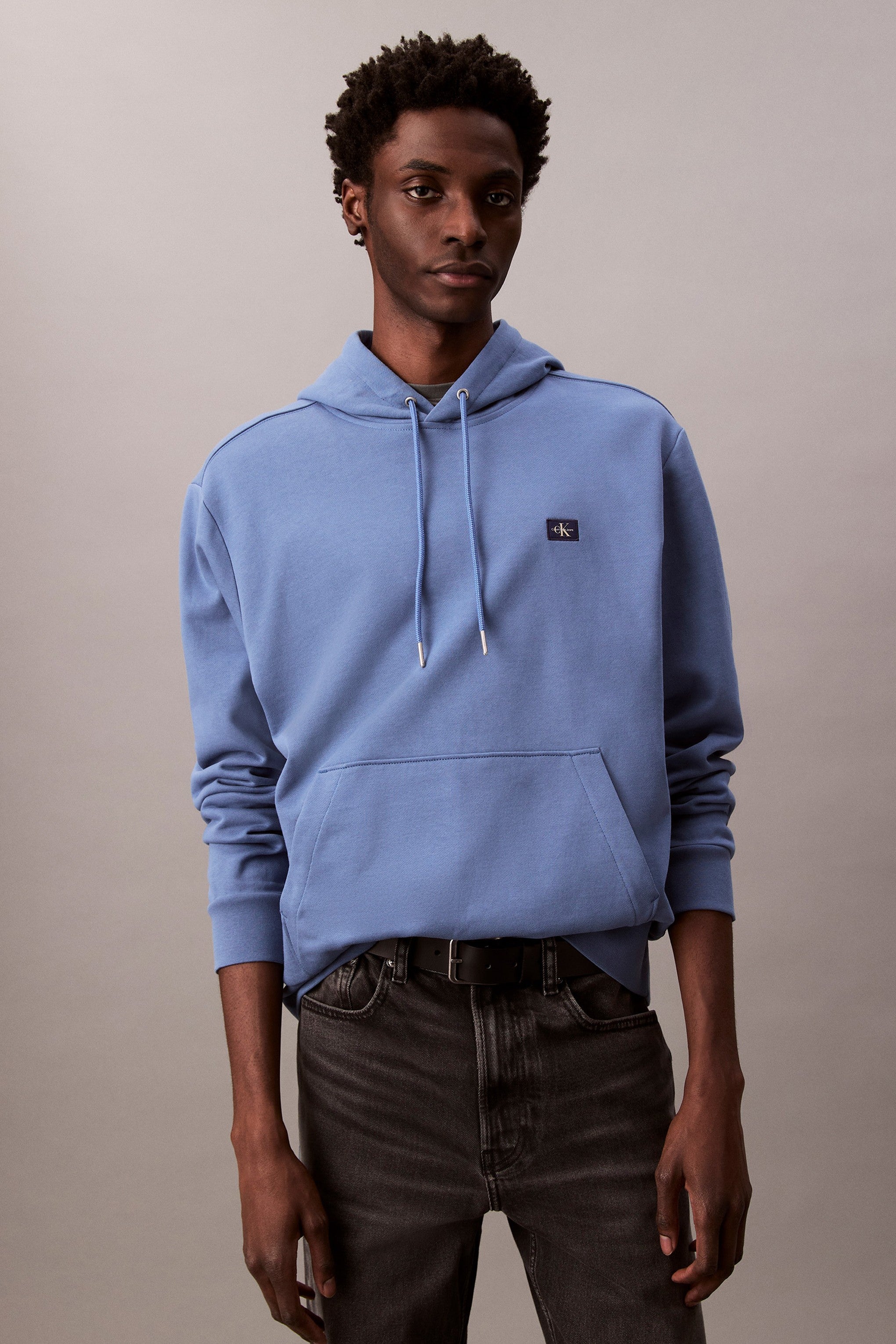 Calvin Klein Jeans Cotton Terry Badge Hoodie