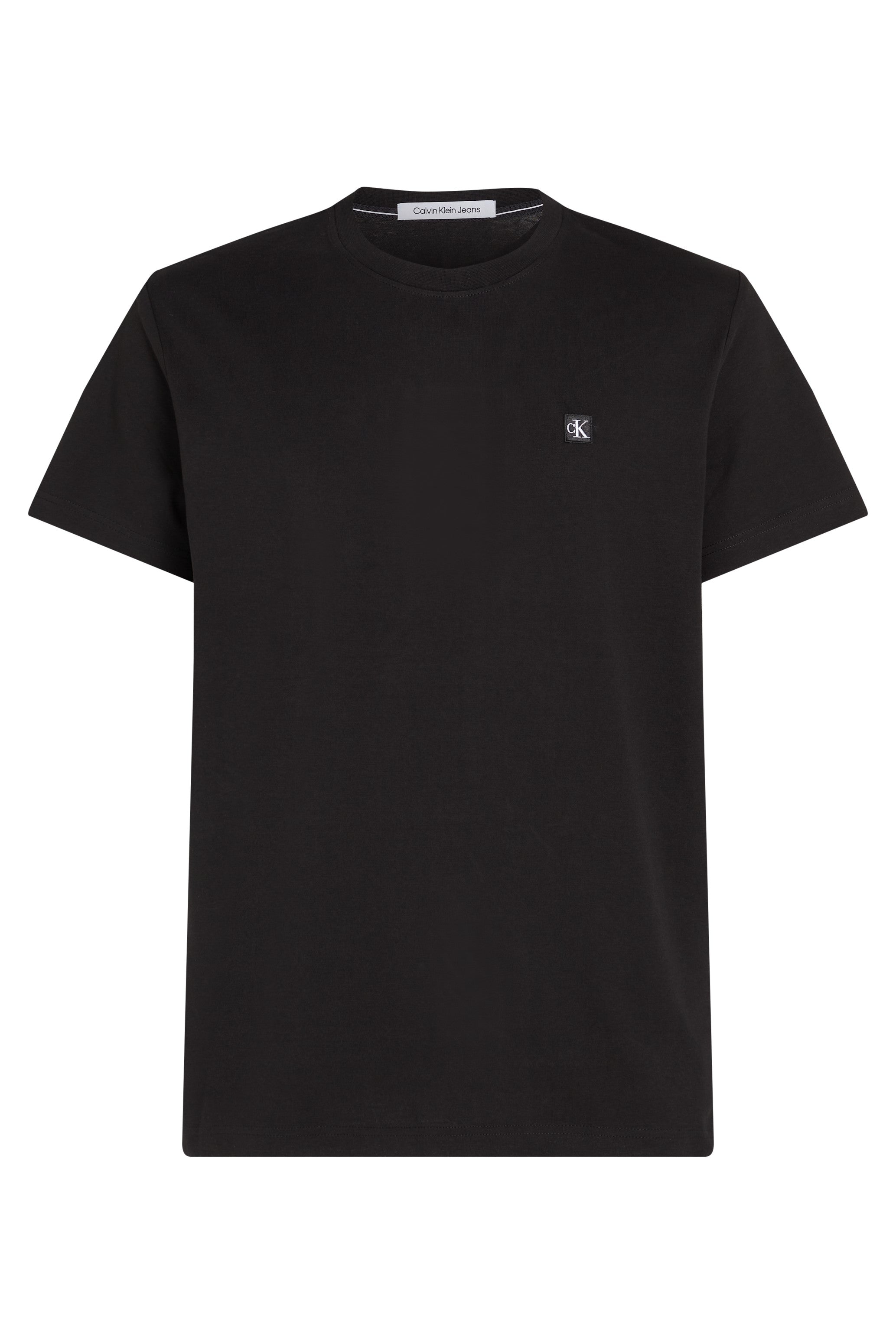 Calvin Klein Monogram Logo Badge Tee Black