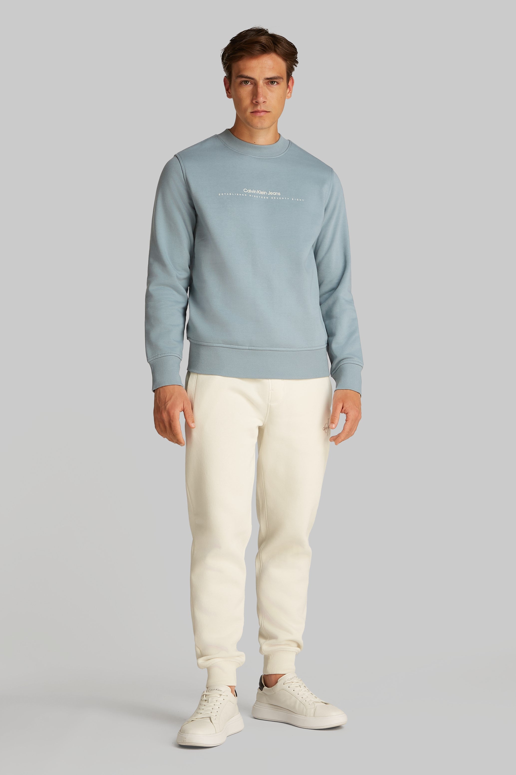Calvin Klein Minimal Logo Crew Neck Sweatshirt