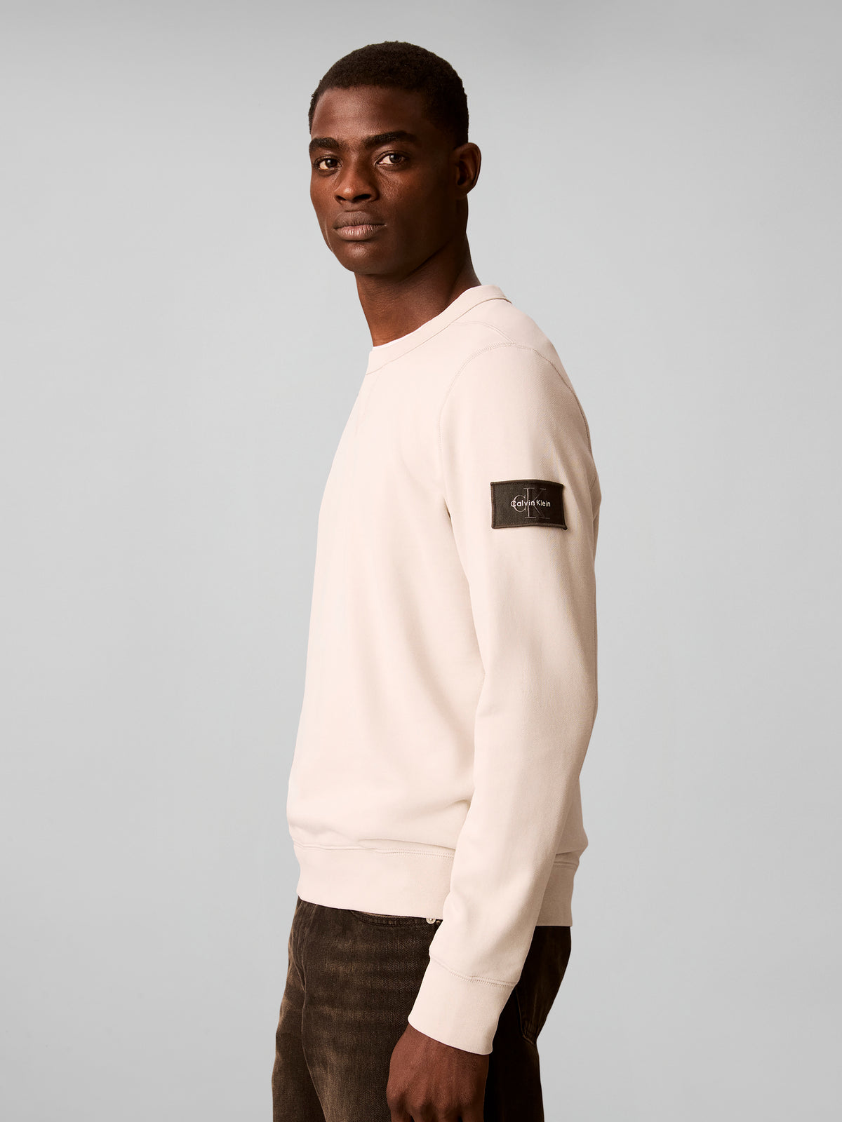 Calvin Klein 350 Terry Badge Sweater RJ200G