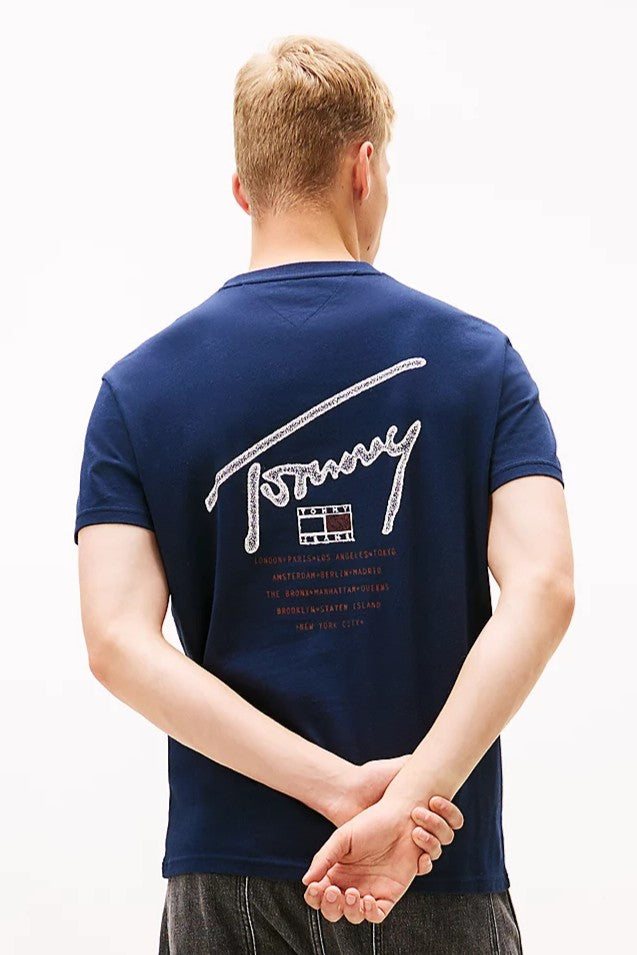 Tommy Jeans Backprint Sign T-Shirt 22320
