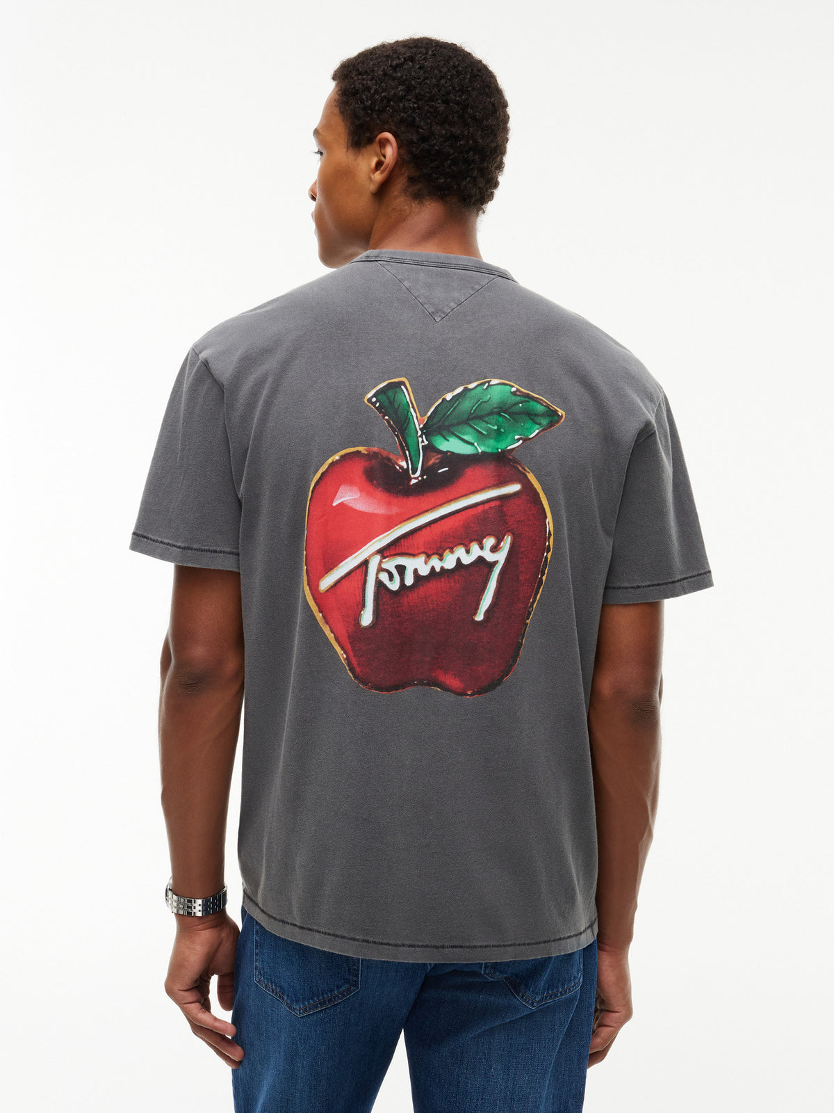 Tommy Jeans Apple Back Print T-Shirt 23551