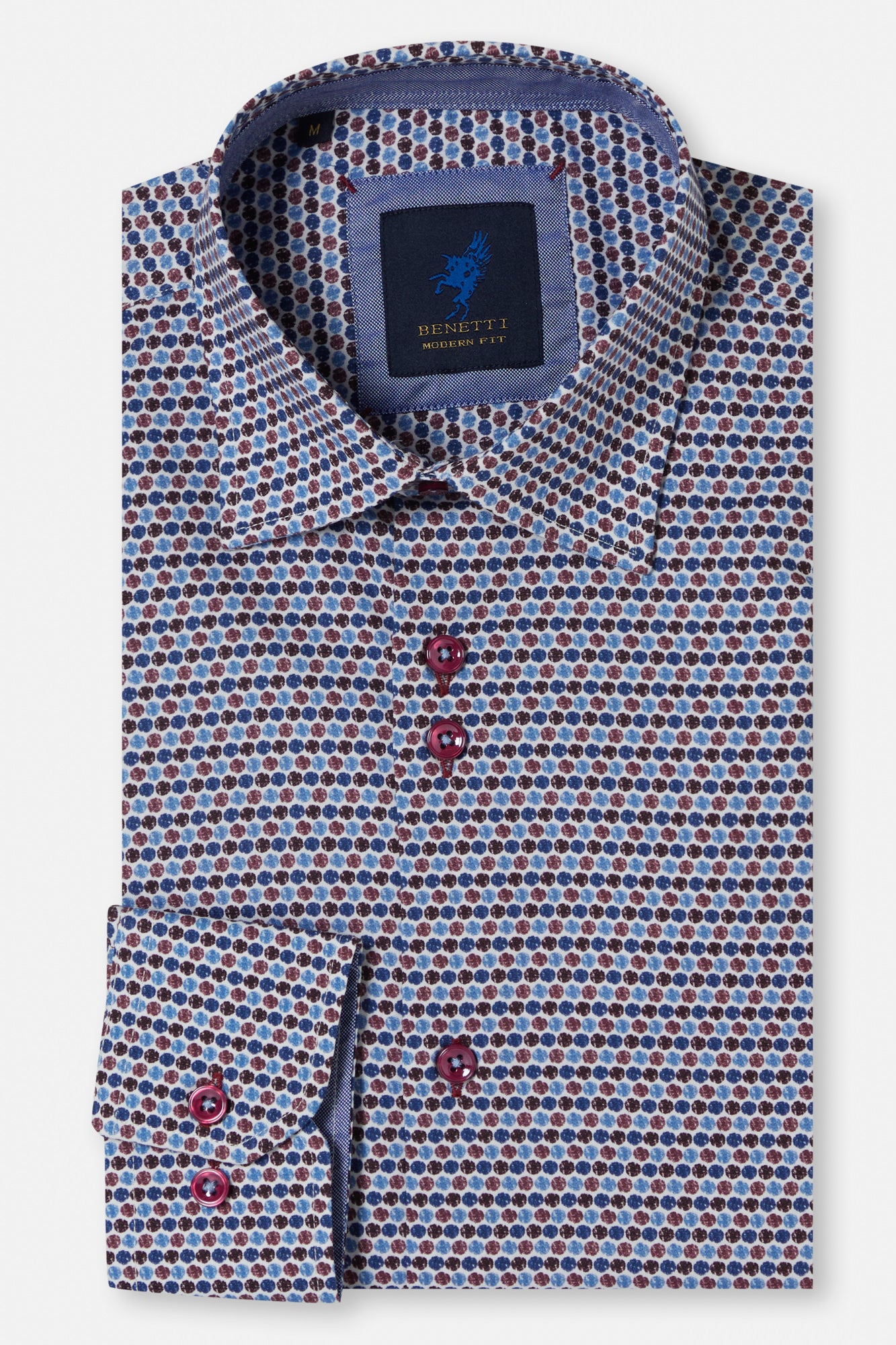 Benetti David Regular Fit Print Shirt