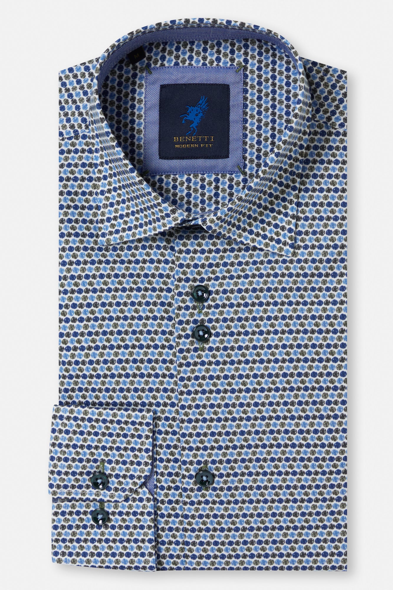 Benetti David Regular Fit Print Shirt