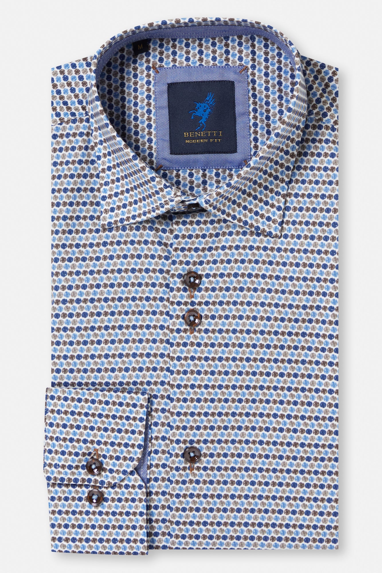 Benetti David Regular Fit Print Shirt