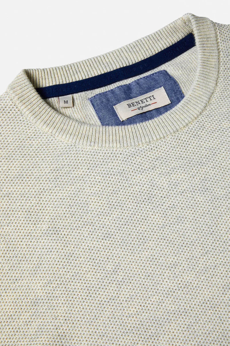 Benetti Dawson Textured Crew Knit