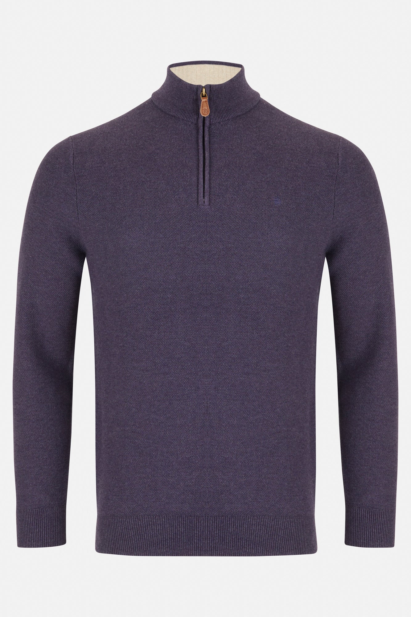 Benetti Dawson Textured Quarter Zip Knit