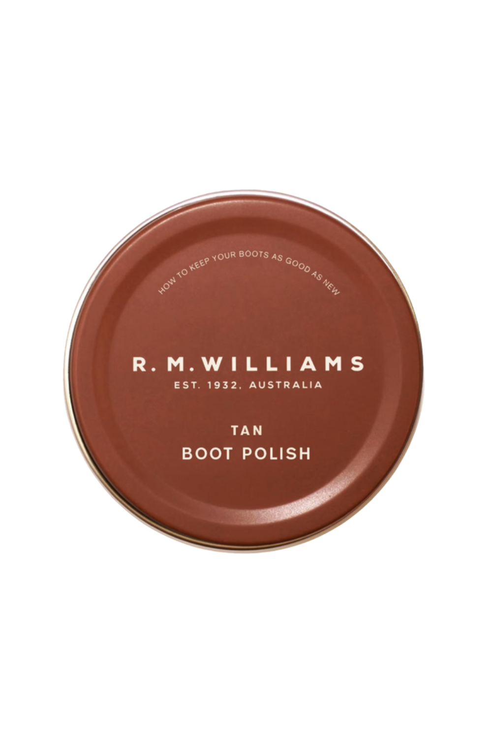 RM Williams Stockman's Leather Boot Polish Tan