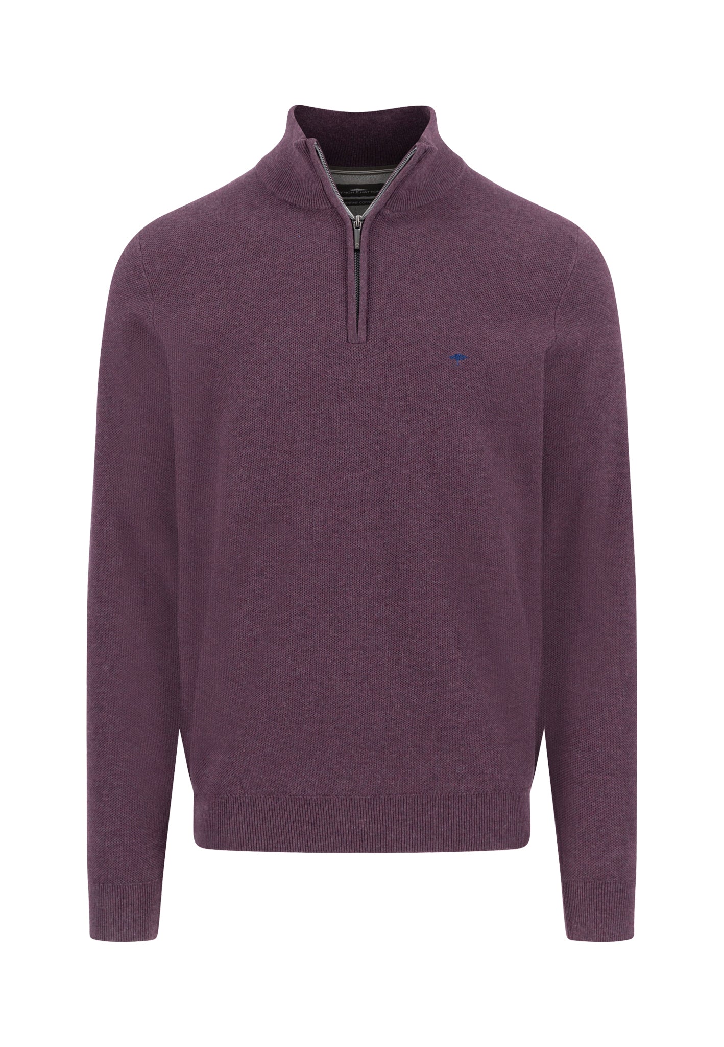 Fynch Hatton Structure 1/4 Zip Sweater 1613222