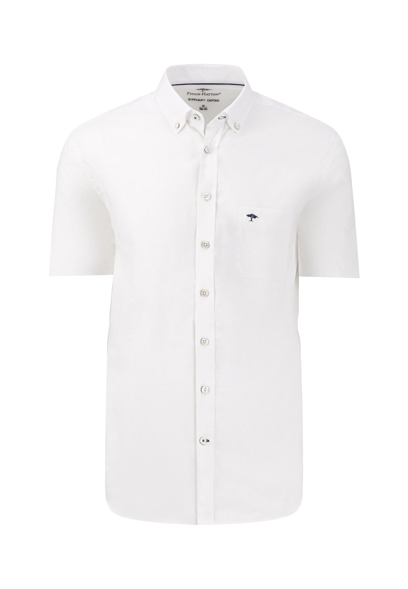 Fynch Hatton Oxford Short Sleeve Shirt 16135501