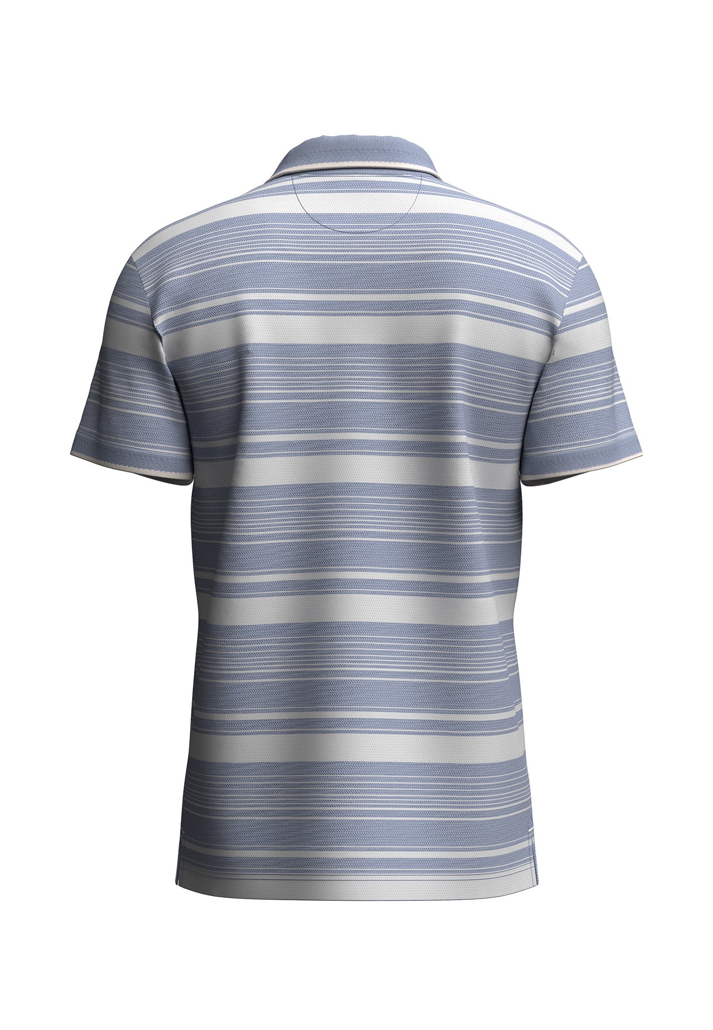 Fynch Hatton 2-Tone Stripe Polo Shirt 16031905