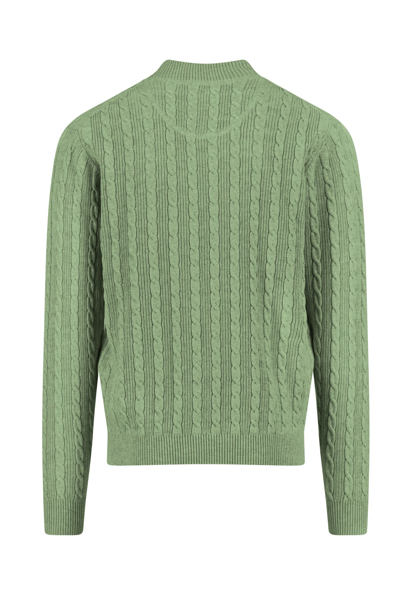Fynch Hatton Cable 1/4 Zip Sweater 1512226