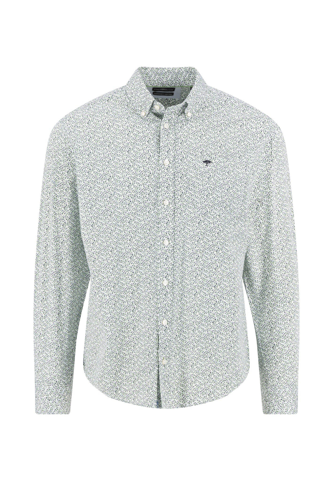 Fynch Hatton Minimal Flower Print Shirt 15125780