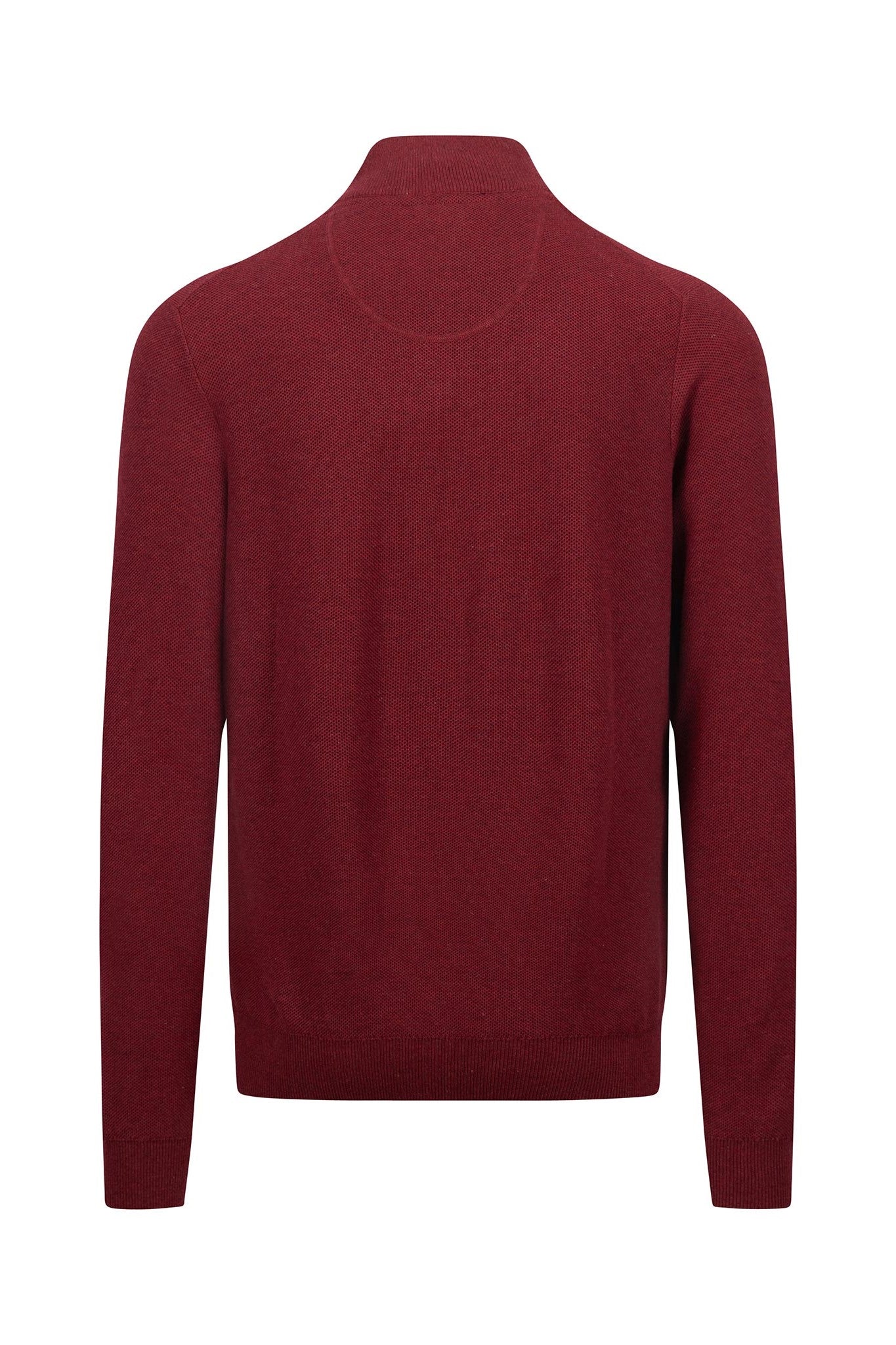 Fynch Hatton Cotton Troyer Half Zip Knit 1414 222