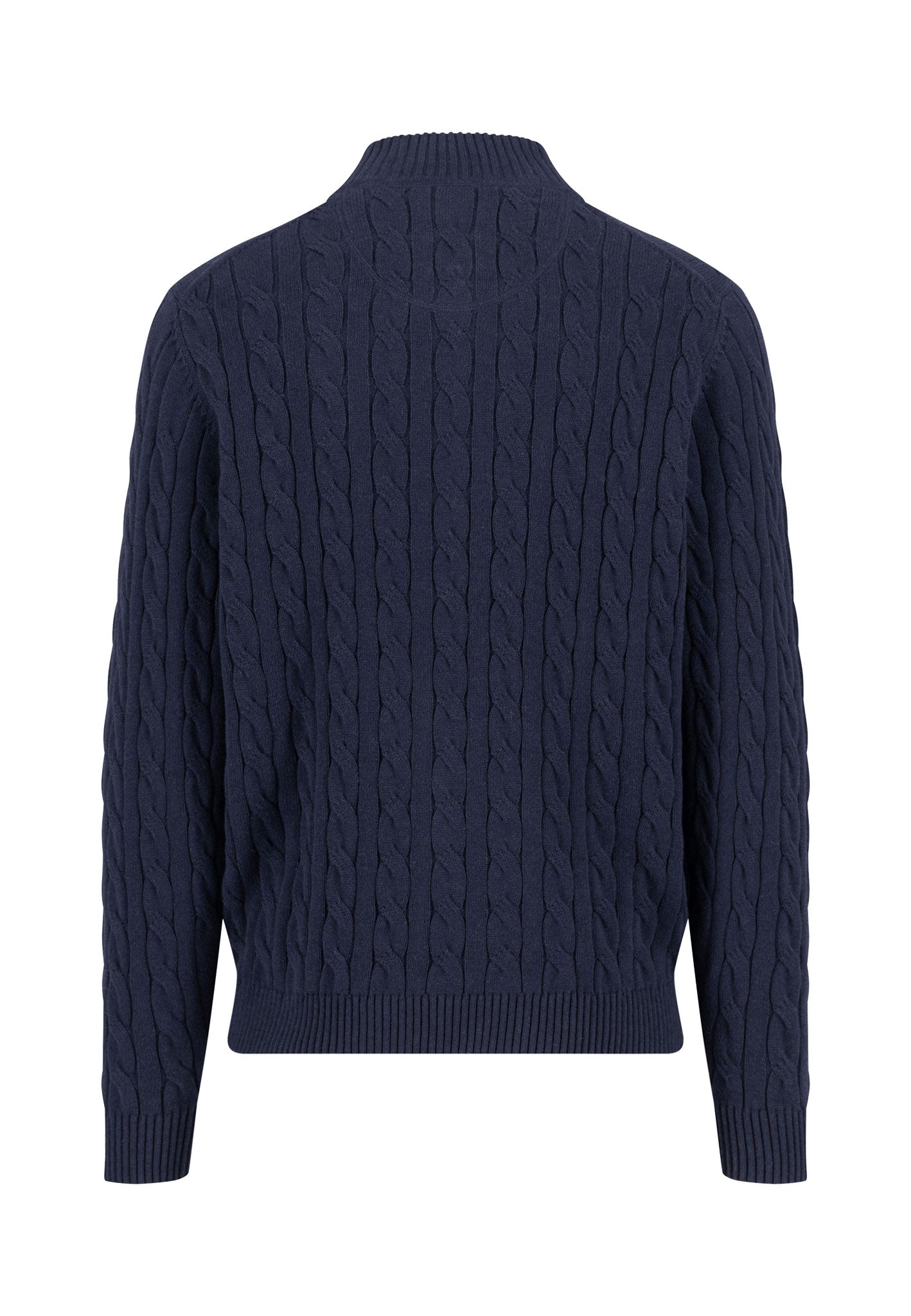 Fynch Hatton 1/4 Zip Cable Knit 1509207