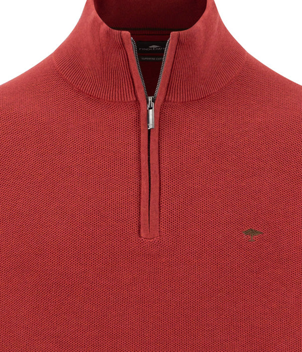 Fynch Hatton 1/4 Zip Structure Knit 1614222