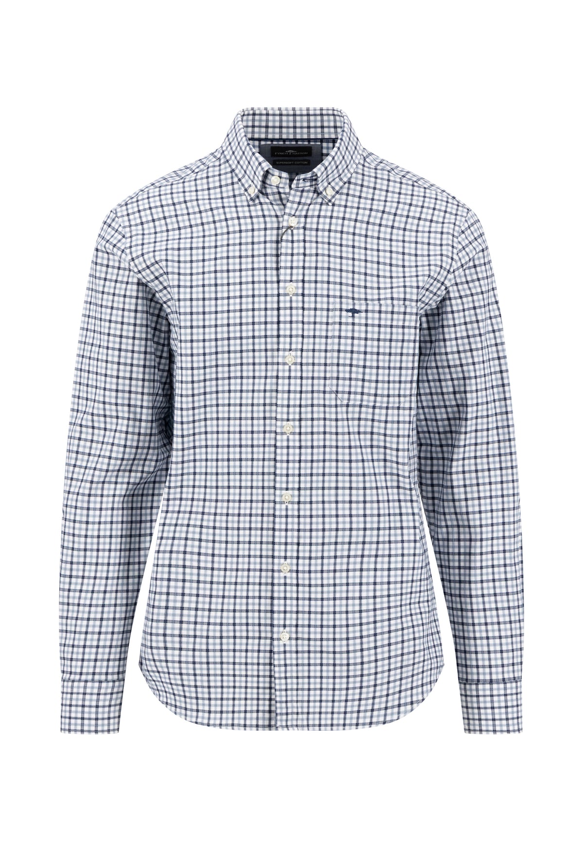 Fynch Hatton Dobby Check Shirt 16086190
