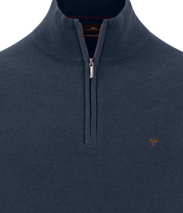 Fynch Hatton 1/4 Zip Structure Knit 1614222
