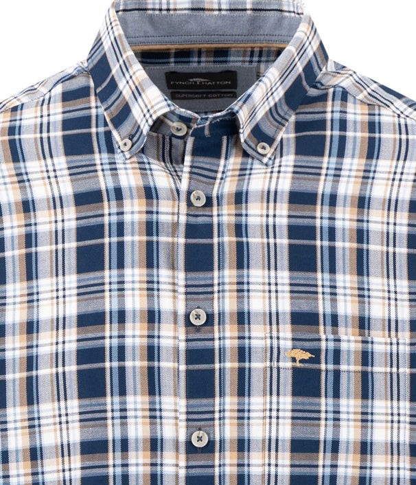 Fynch Hatton Twill Check Shirt 16085360