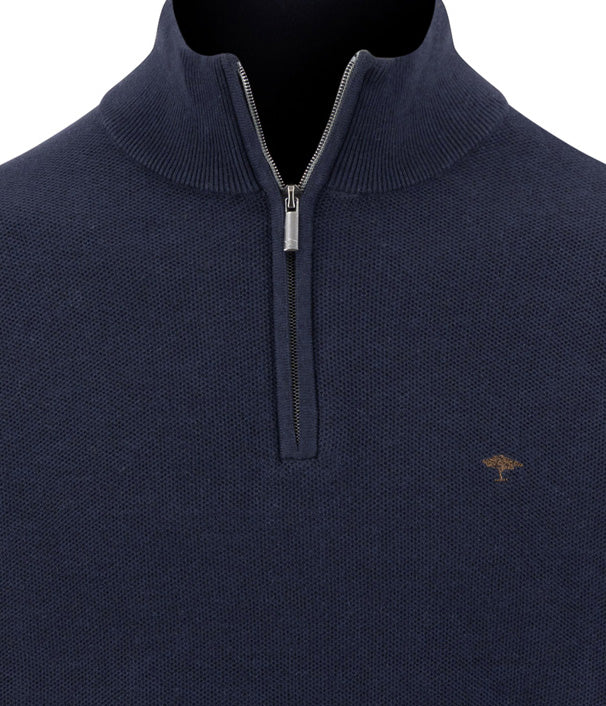 Fynch Hatton 1/4 Zip Structure Knit 1614222