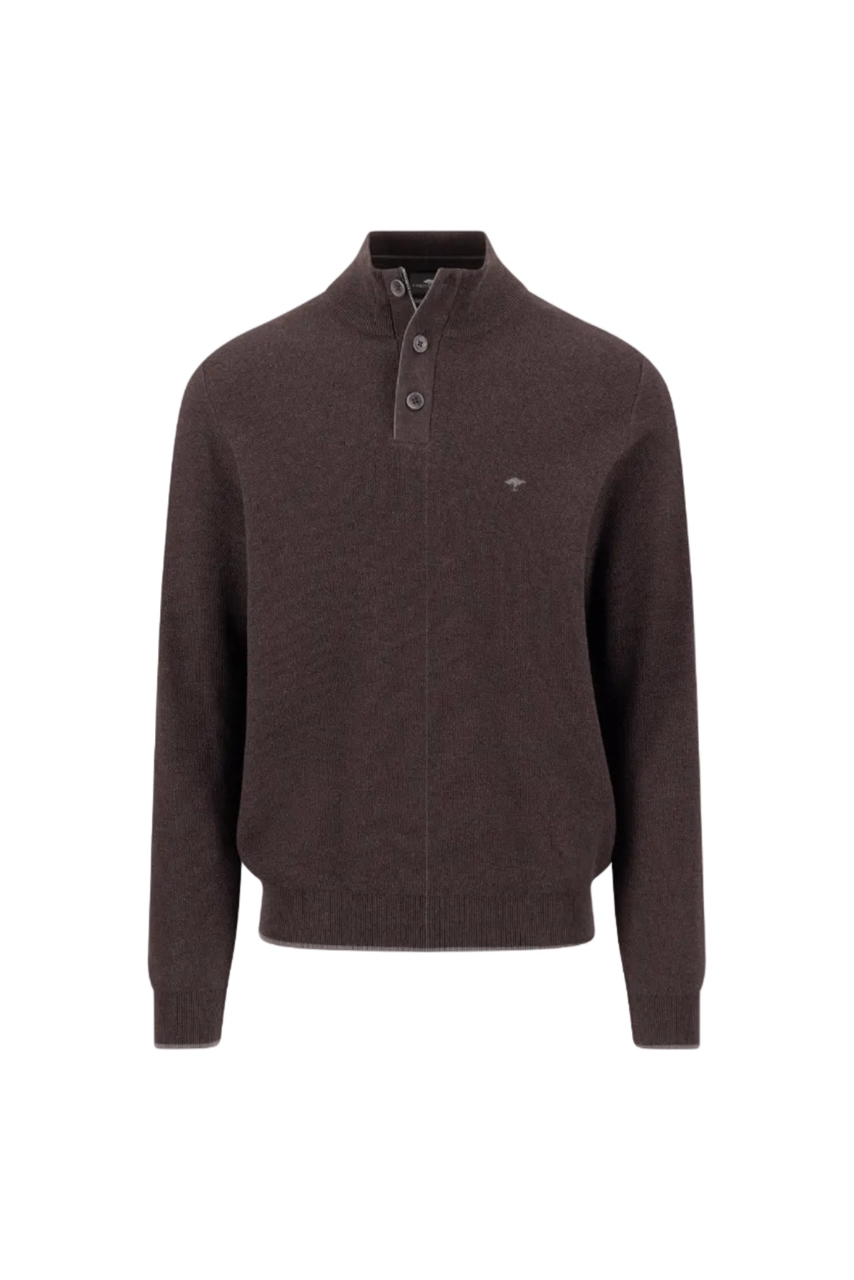 Fynch Hatton Button Up Structure Knit 1614219