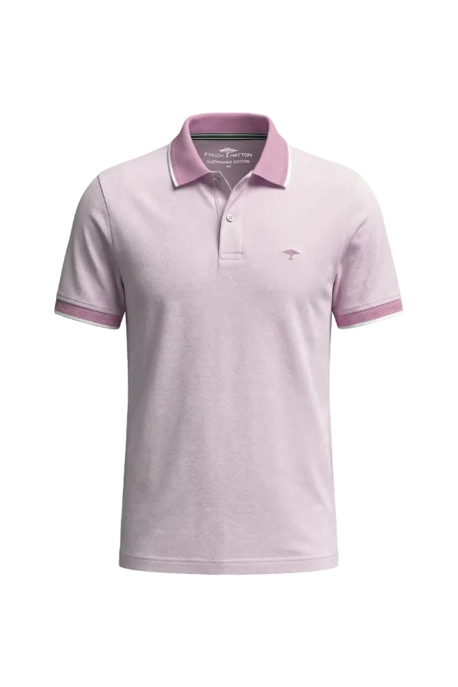 Fynch Hatton 2-Tone Pique Polo Shirt 16031904