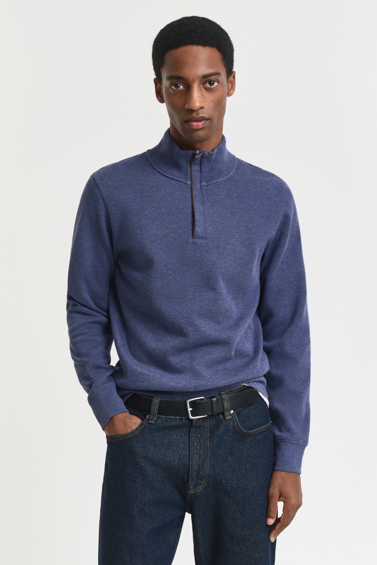 Gant Sacker Rib Half Zip Sweater 2068028
