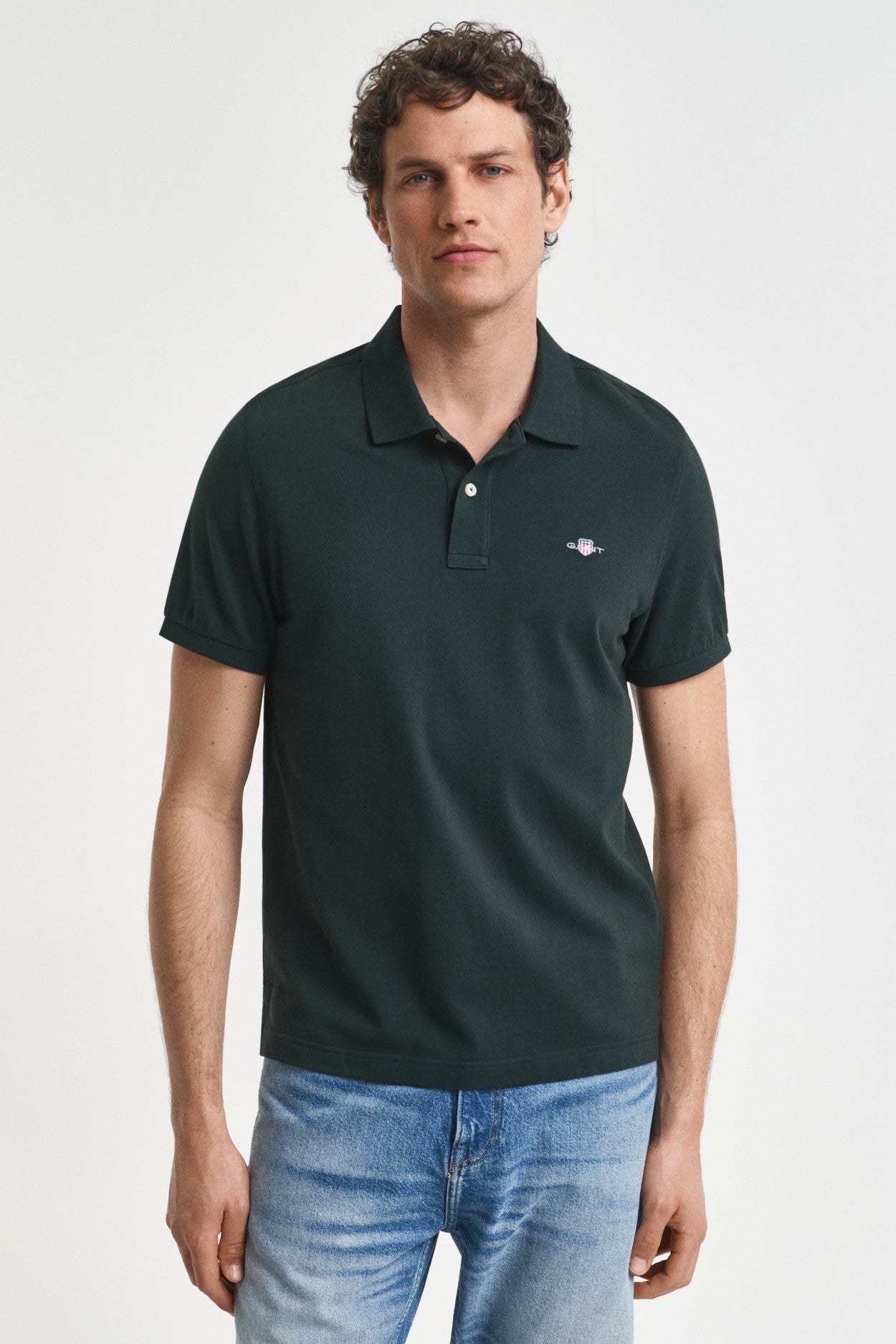 Gant Regular Fit Shield Piqué Polo Shirt 2210