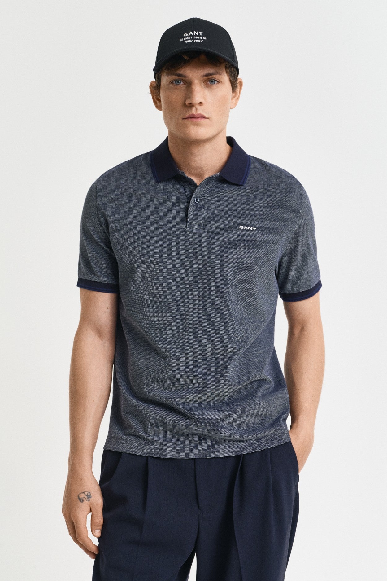 Gant 4-Color Oxford Piqué Polo Shirt 2057029