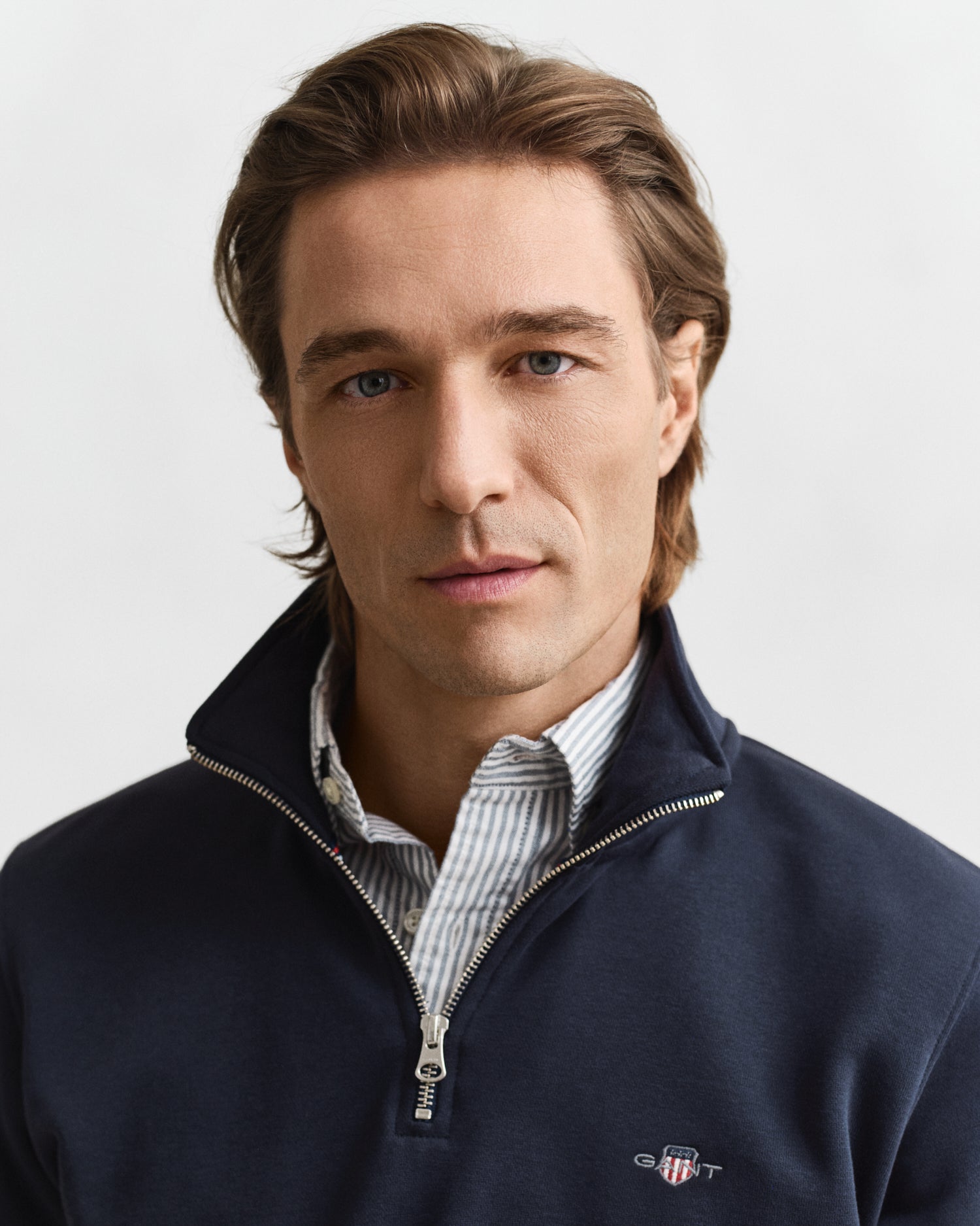 Gant Regular Shield Half-Zip Sweater 2008005