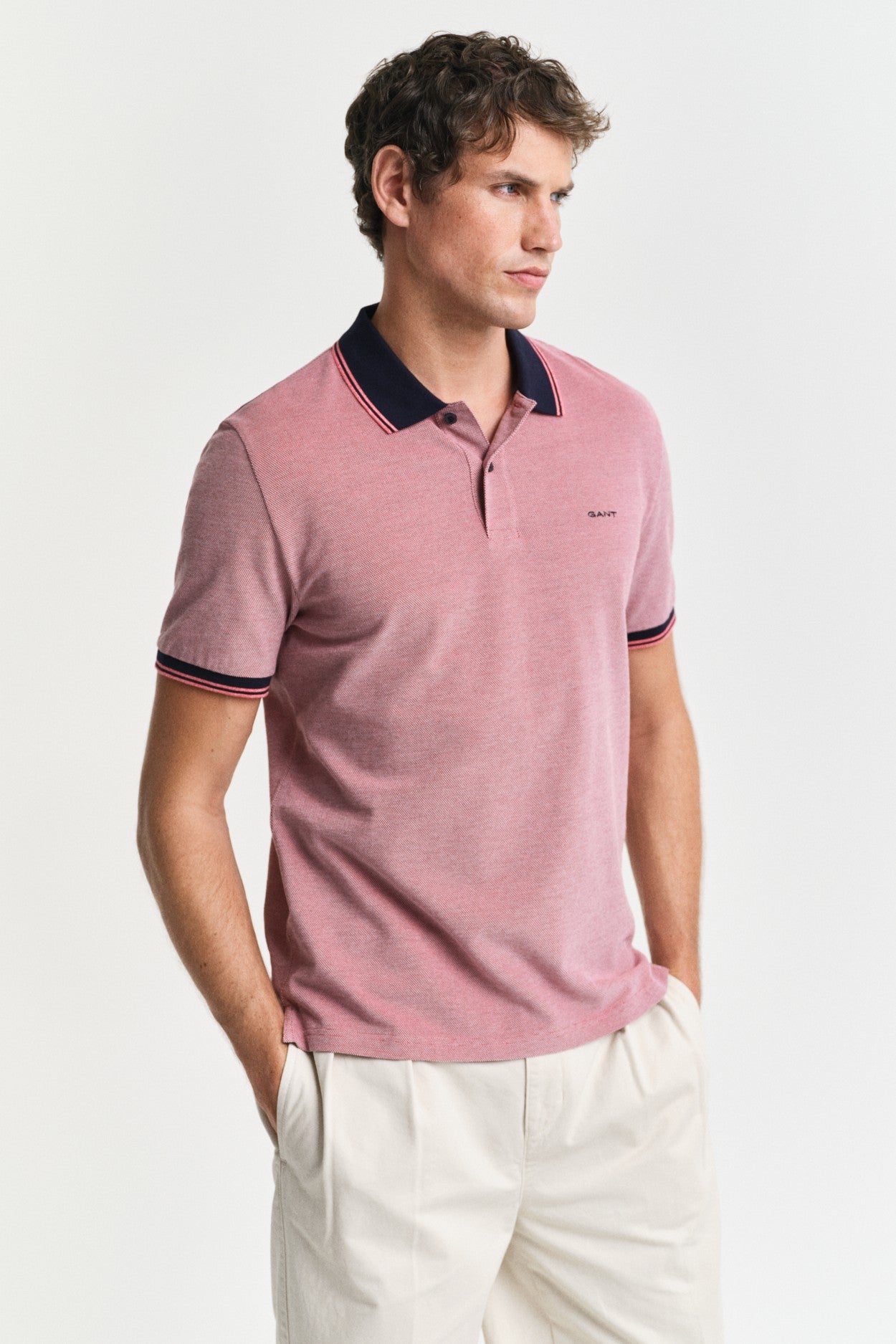 Gant 4-Color Oxford Piqué Polo Shirt 2057029