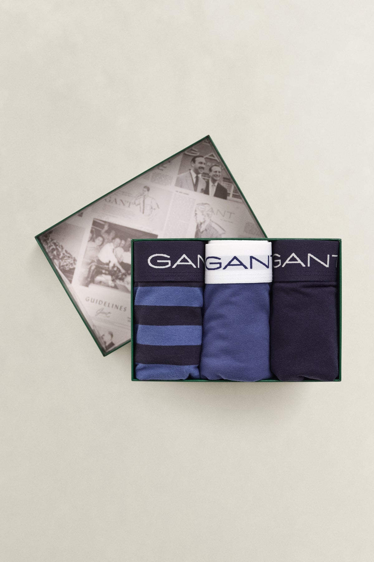 Gant 3-Pack Striped Trunk Gift Box 902633033