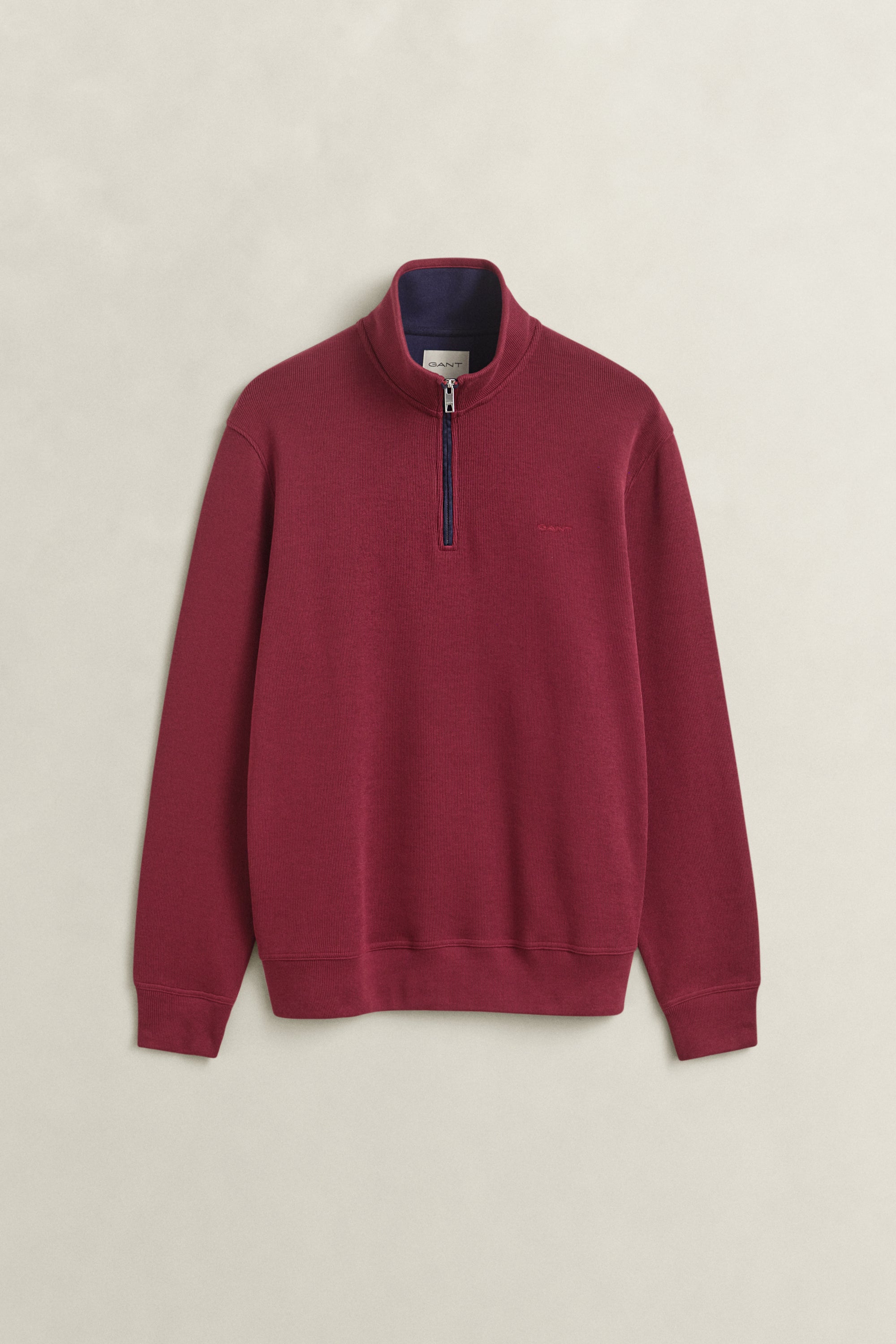 Gant Sacker Rib Half-Zip Sweatshirt 2067160