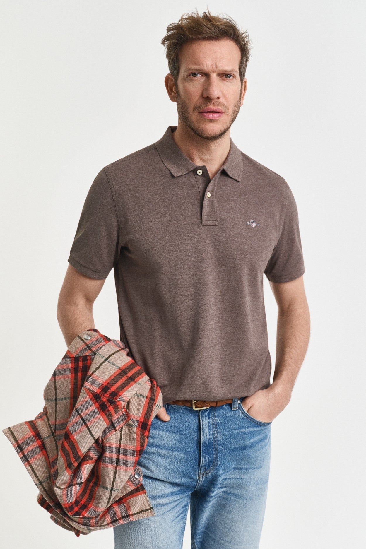 Gant Regular Fit Shield Piqué Polo Shirt 2210