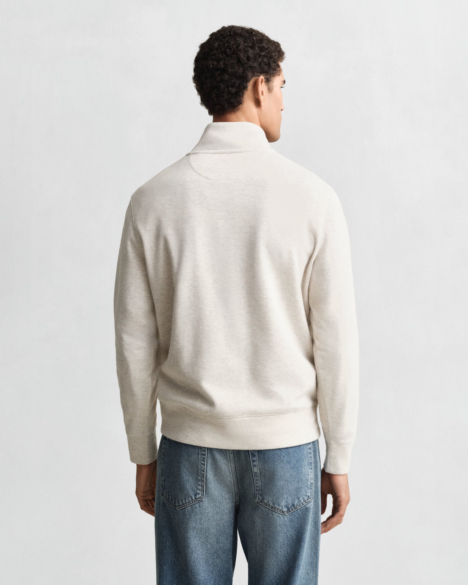 Gant Light Sacker Rib Half-Zip Sweater 2067102